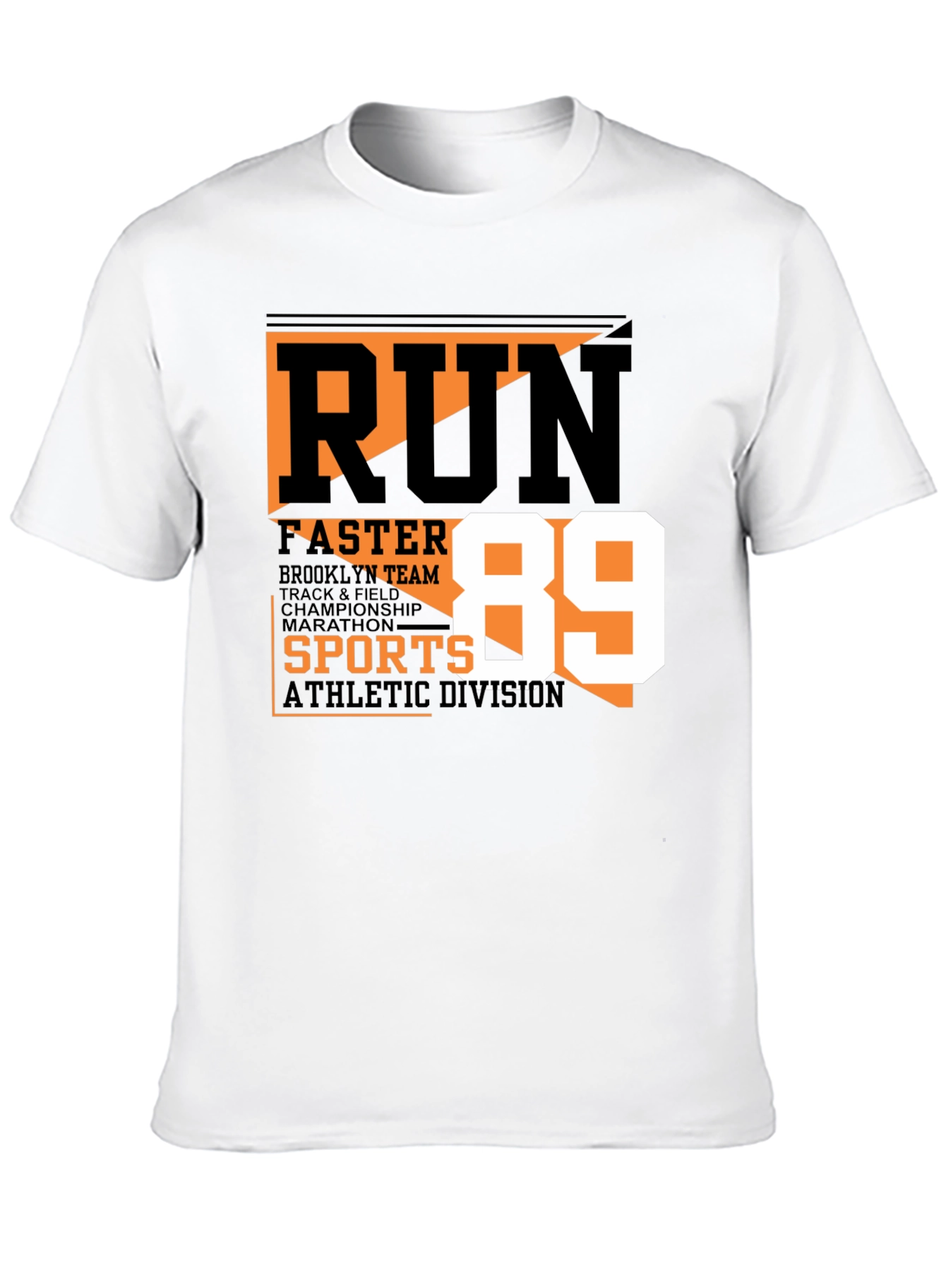 Run Faster Athletic Tee