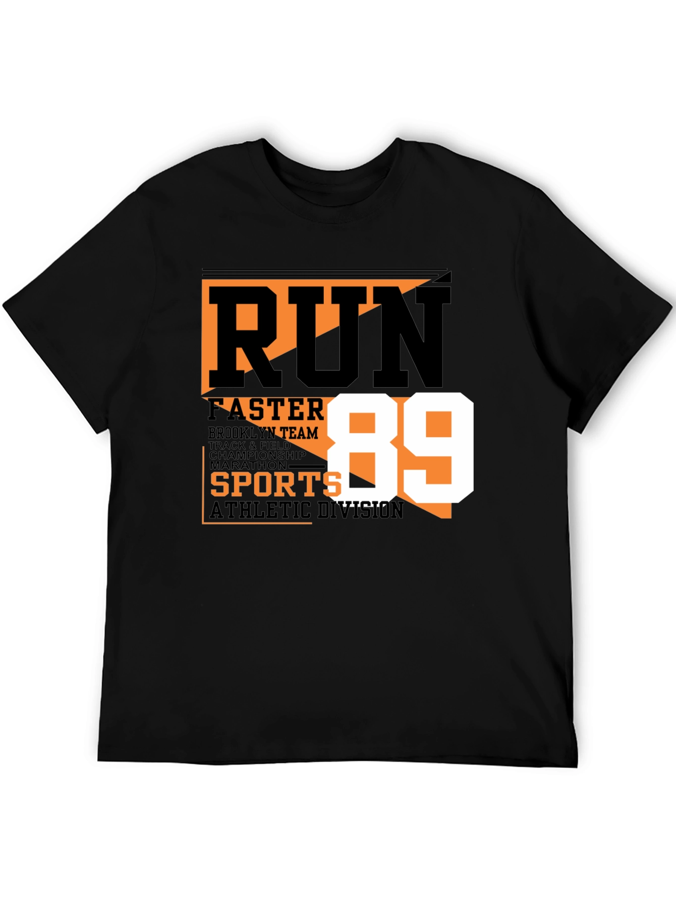 Run Faster Athletic Tee