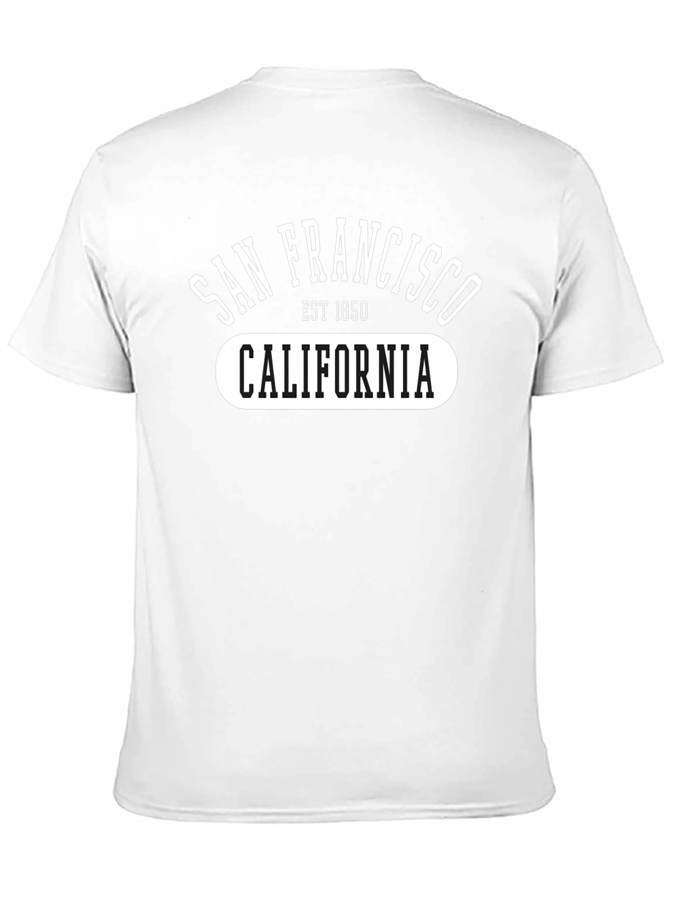 San Francisco California Est 1850 Black T-Shirt