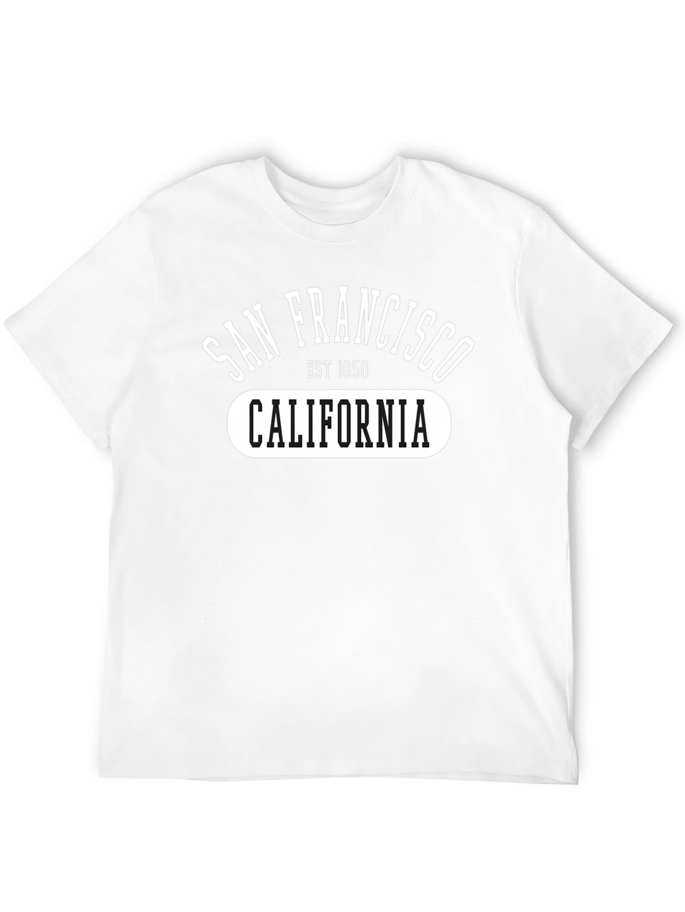 San Francisco California Est 1850 Black T-Shirt