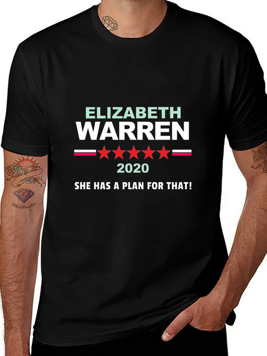 Elizabeth Warren 2020 T-Shirt She Has a Plan!
