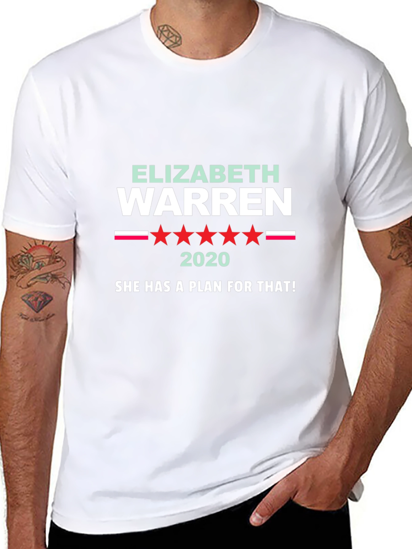 Elizabeth Warren 2020 T-Shirt She Has a Plan!
