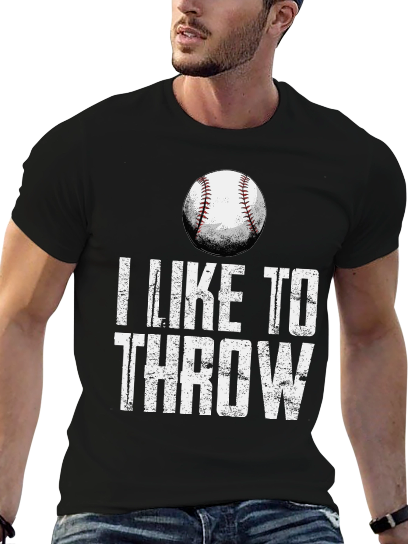 I Like to Throw Baseball T-Shirt