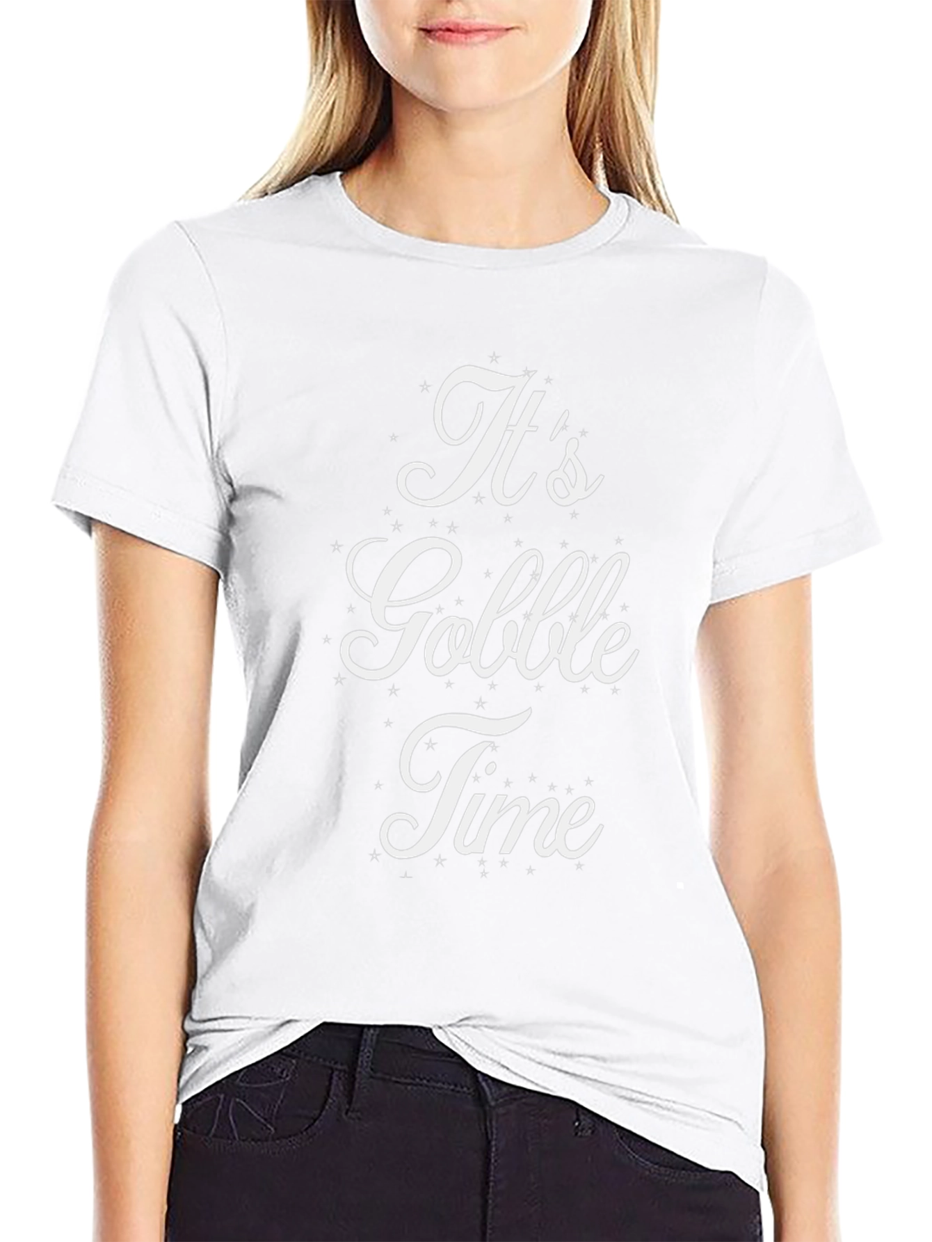 Its Gobble Time Black Tee