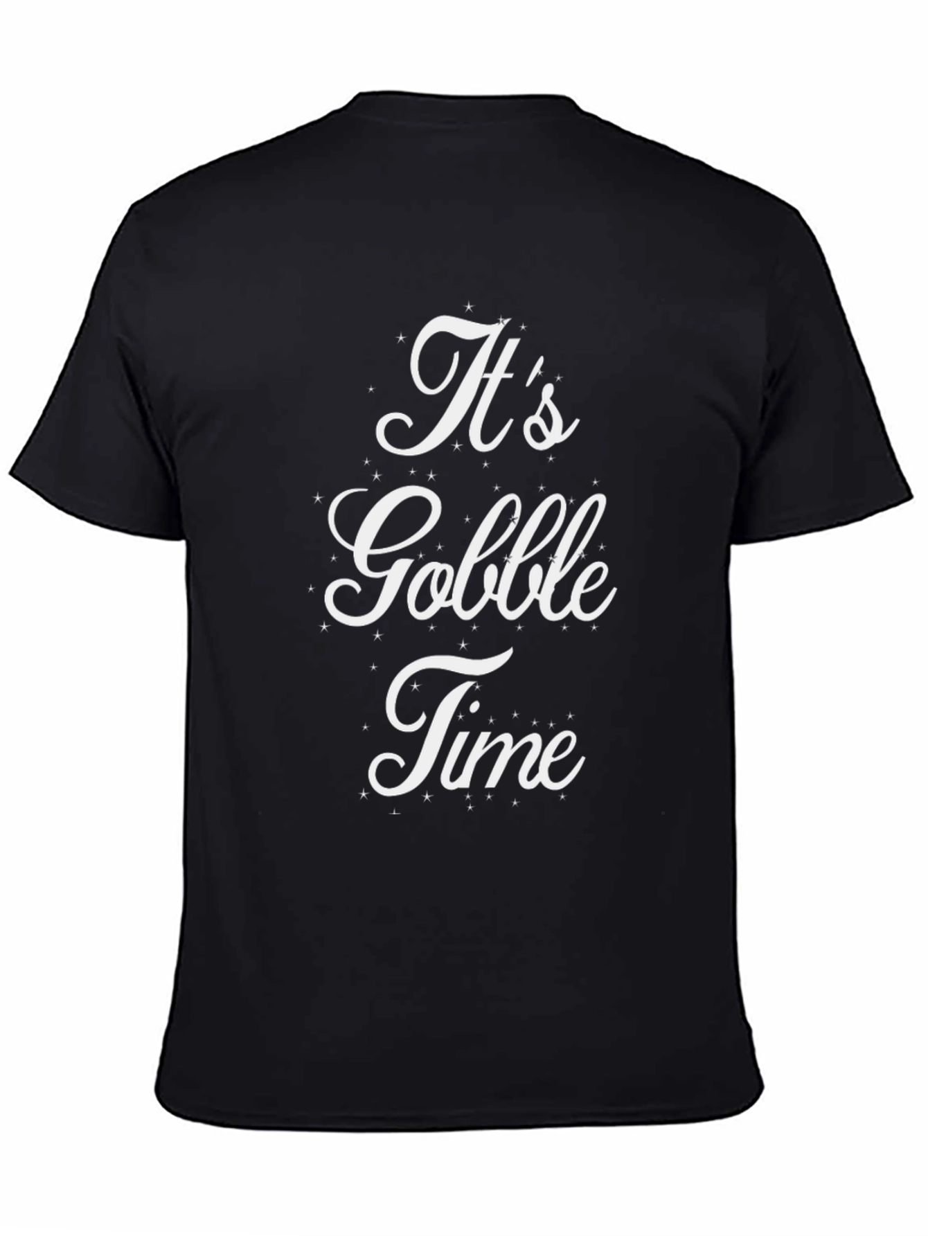 Its Gobble Time Black Tee