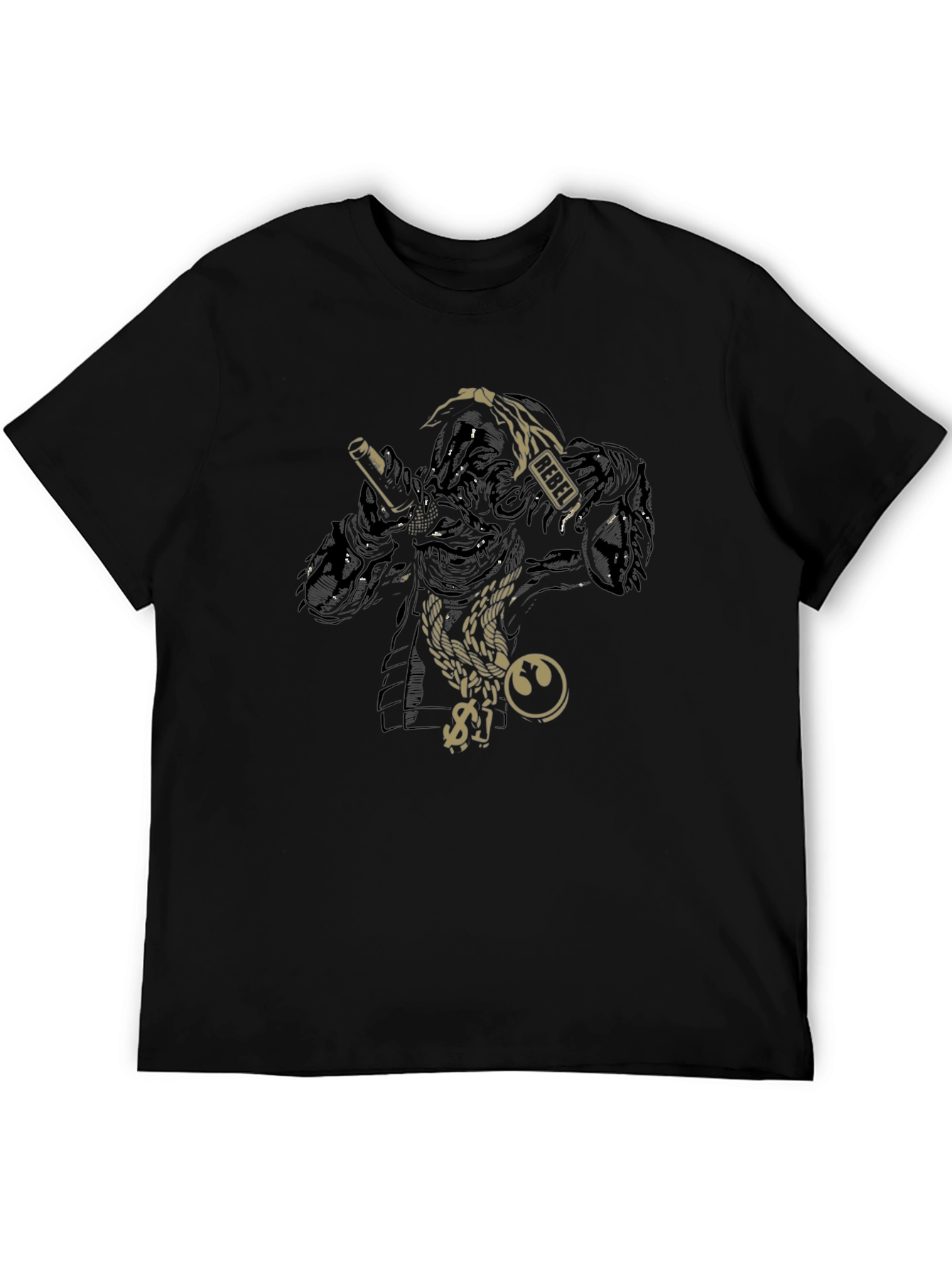 Star Wars Darth Vader Rapper T-Shirt - Black