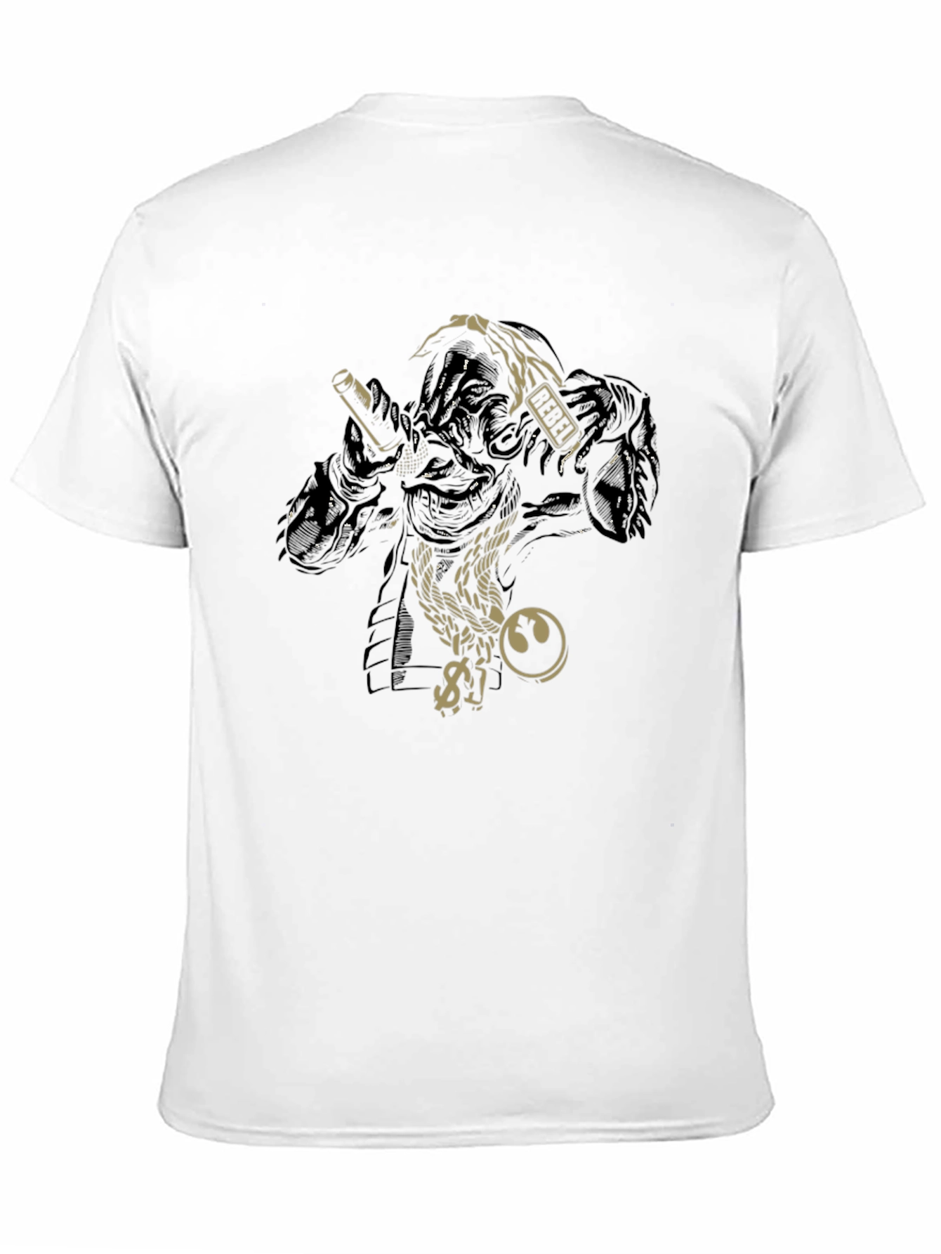Star Wars Darth Vader Rapper T-Shirt - Black