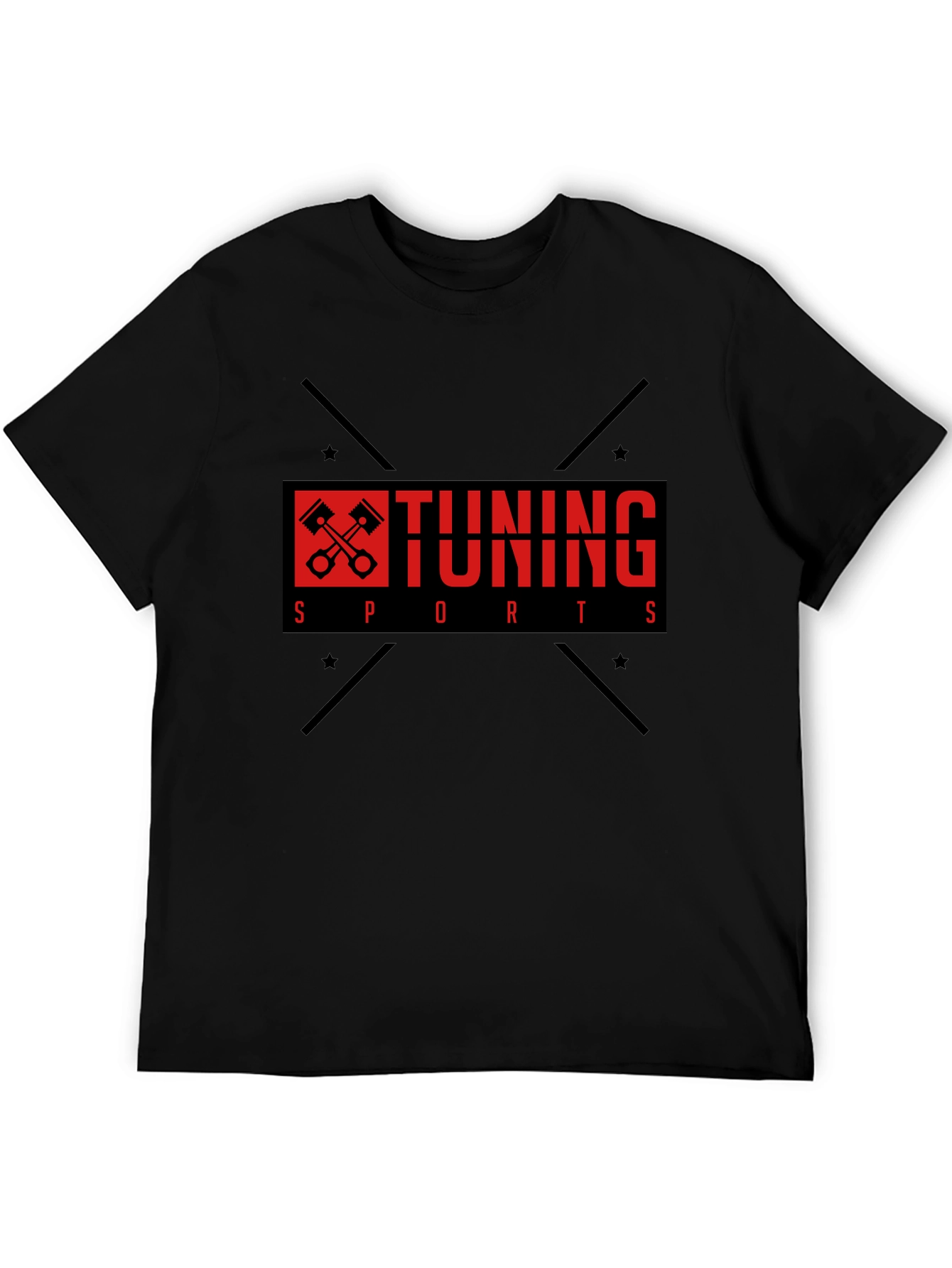 Tuning Sports Black T-Shirt