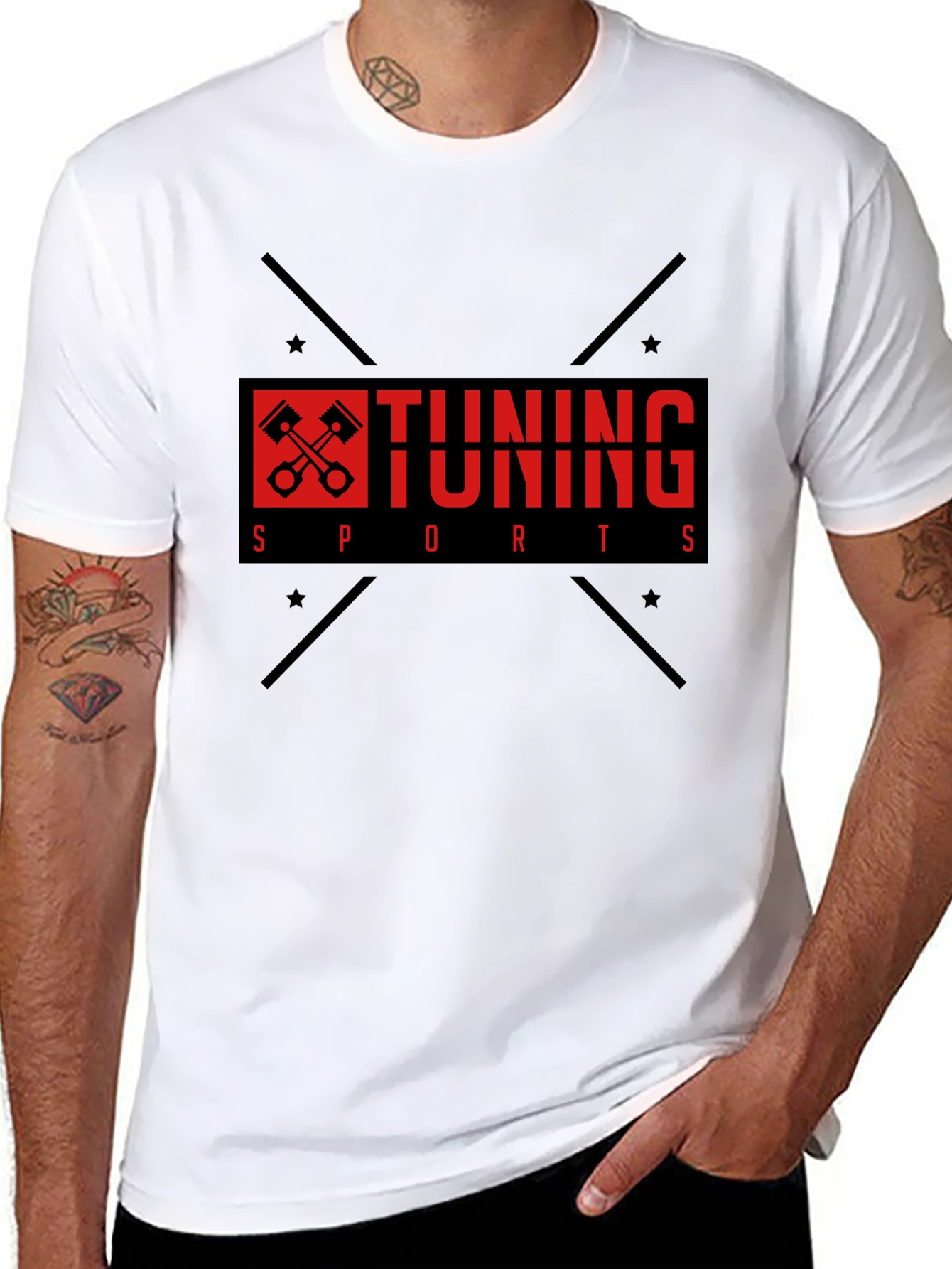 Tuning Sports Black T-Shirt