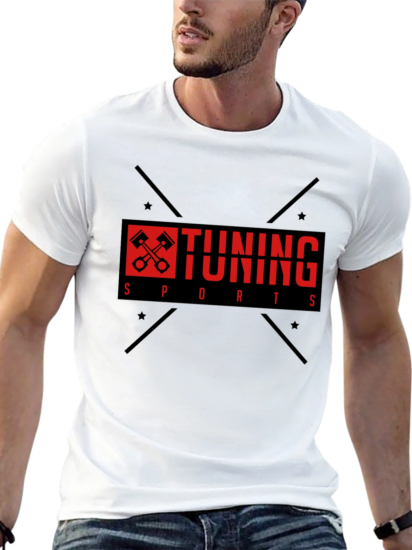 Tuning Sports Black T-Shirt