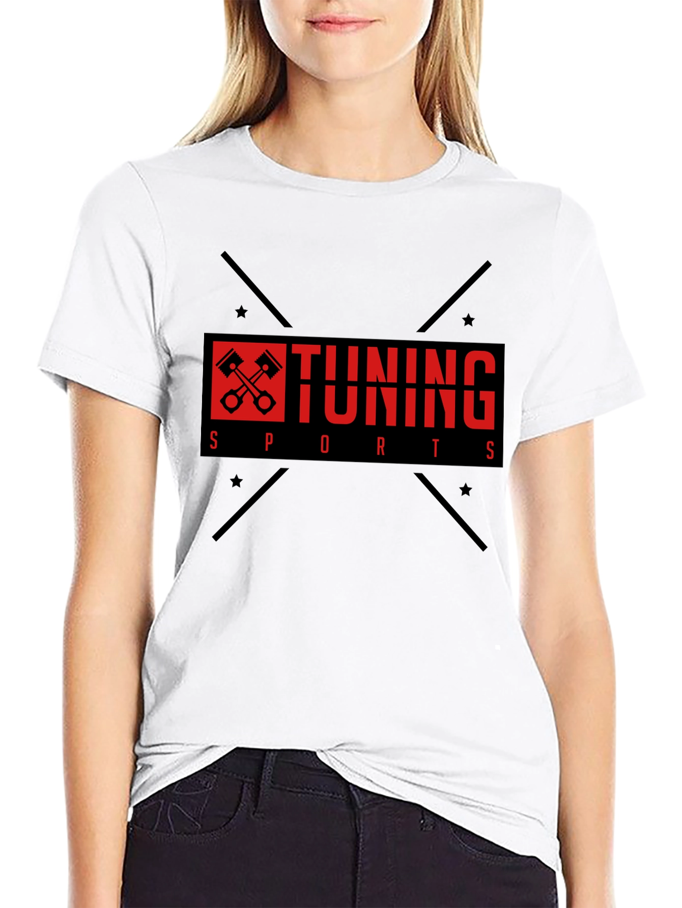 Tuning Sports Black T-Shirt
