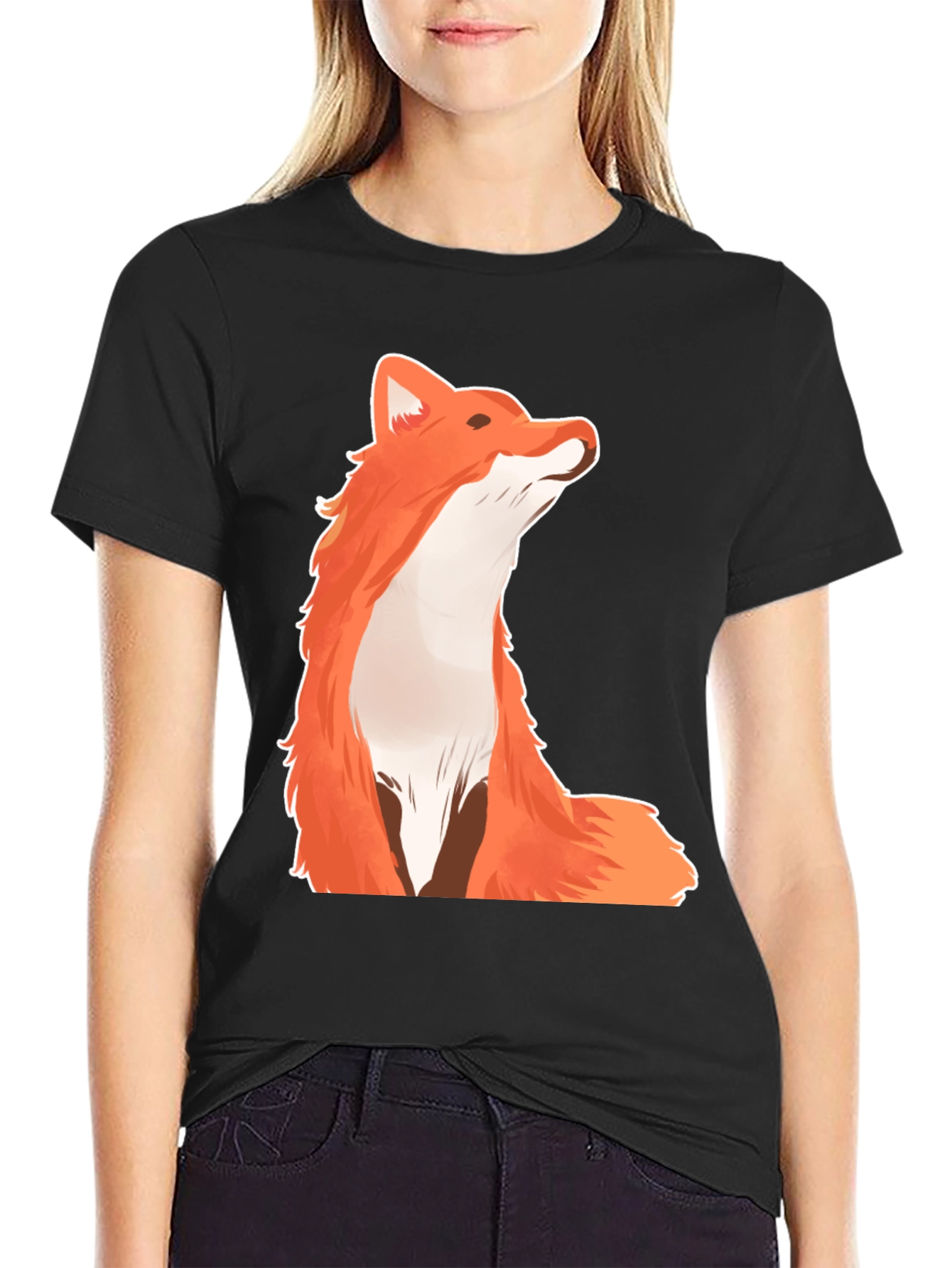 Fox Graphic T-Shirt
