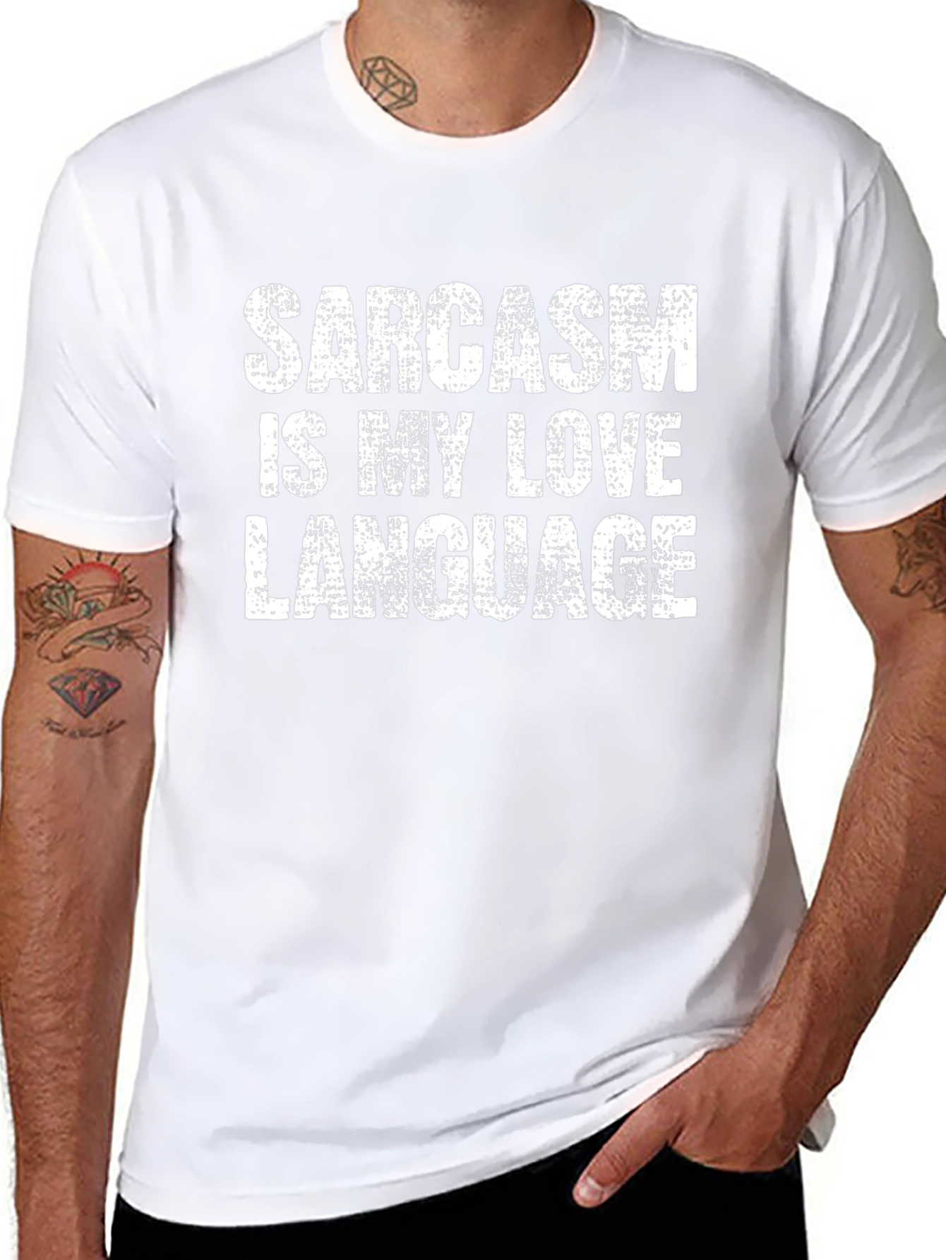 Sarcasm Love Language T-Shirt - Funny Graphic Tee