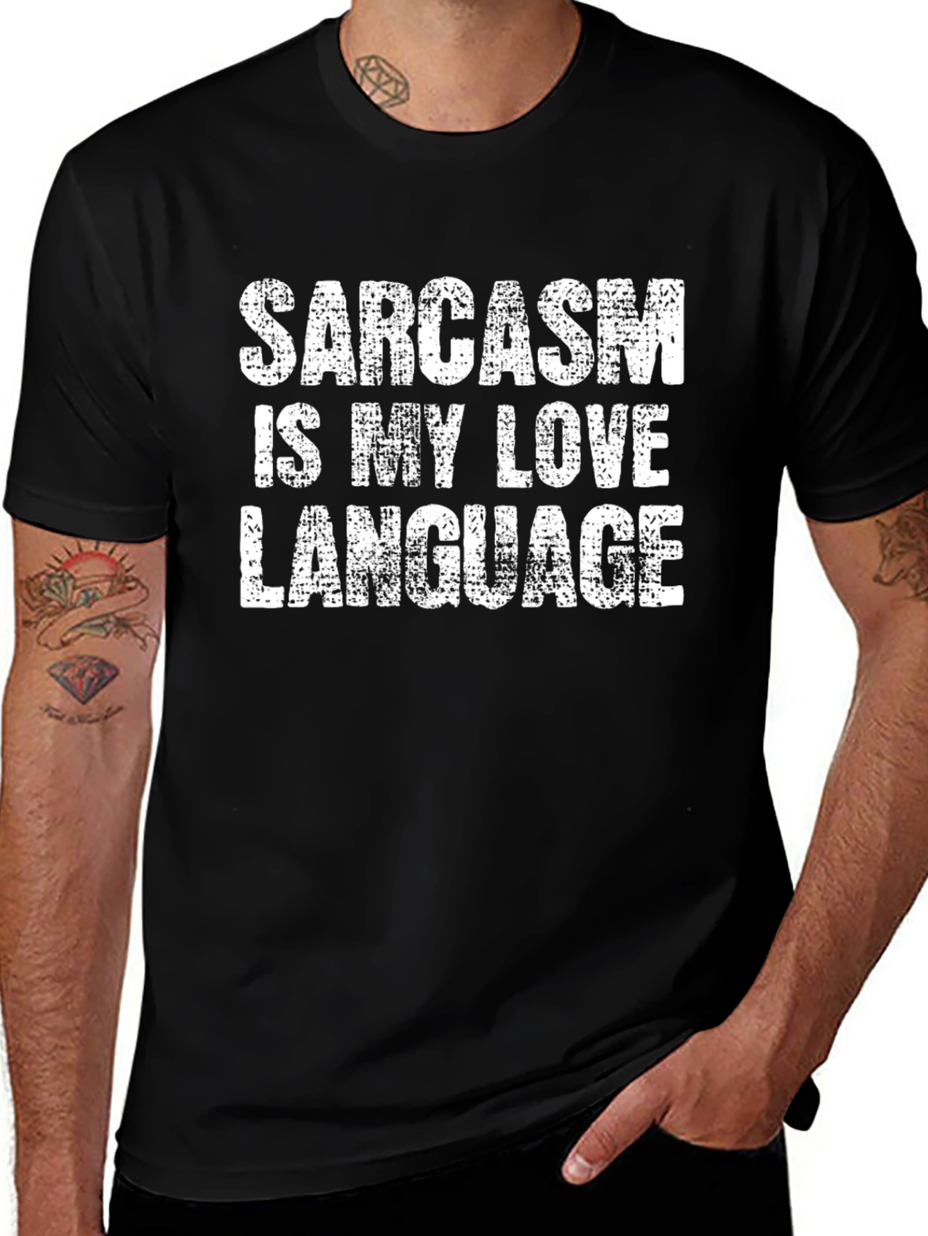 Sarcasm Love Language T-Shirt - Funny Graphic Tee