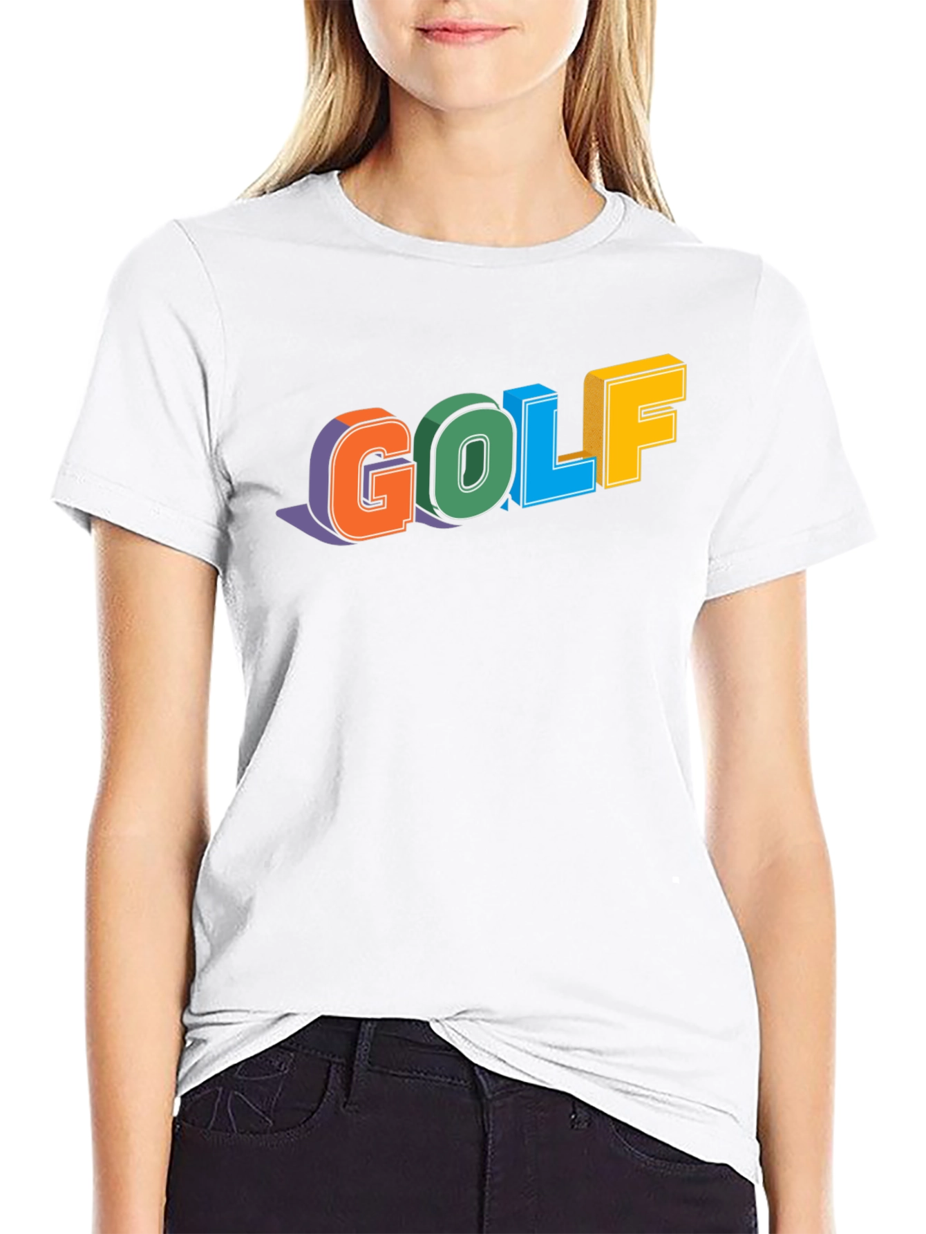 GOLF Letter Graphic T-Shirt