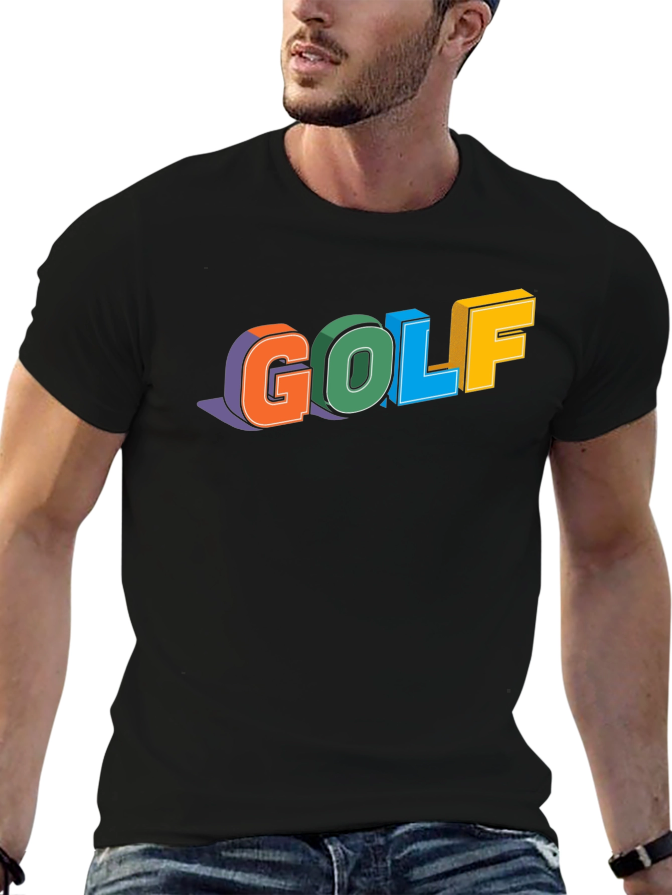 GOLF Letter Graphic T-Shirt