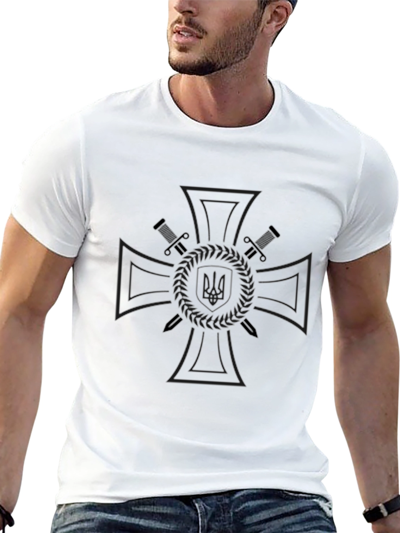 Black Ukrainian Armed Forces T-Shirt