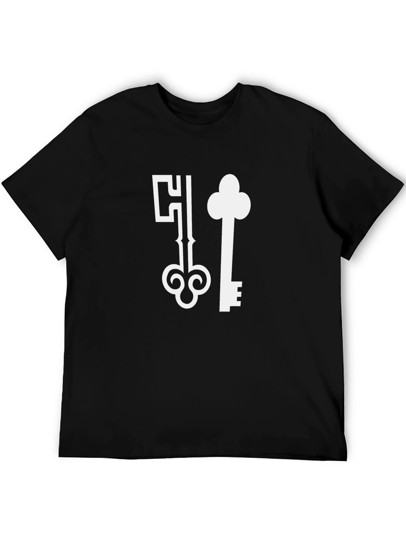 Key Graphic Black T-Shirt
