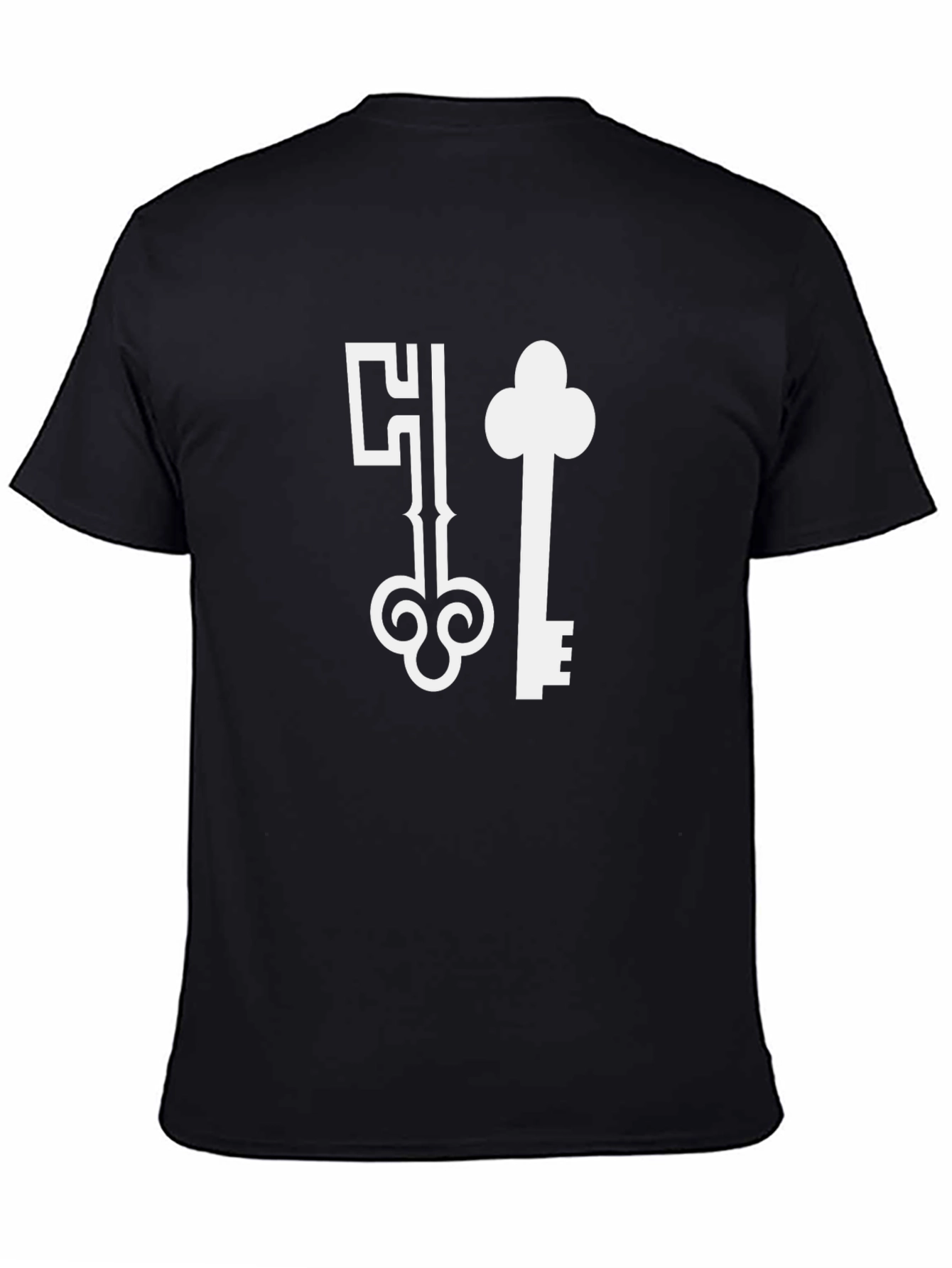 Key Graphic Black T-Shirt