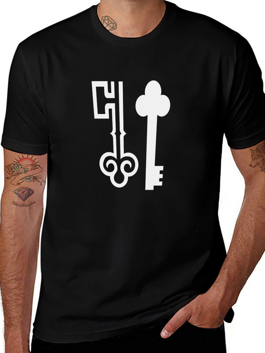 Key Graphic Black T-Shirt