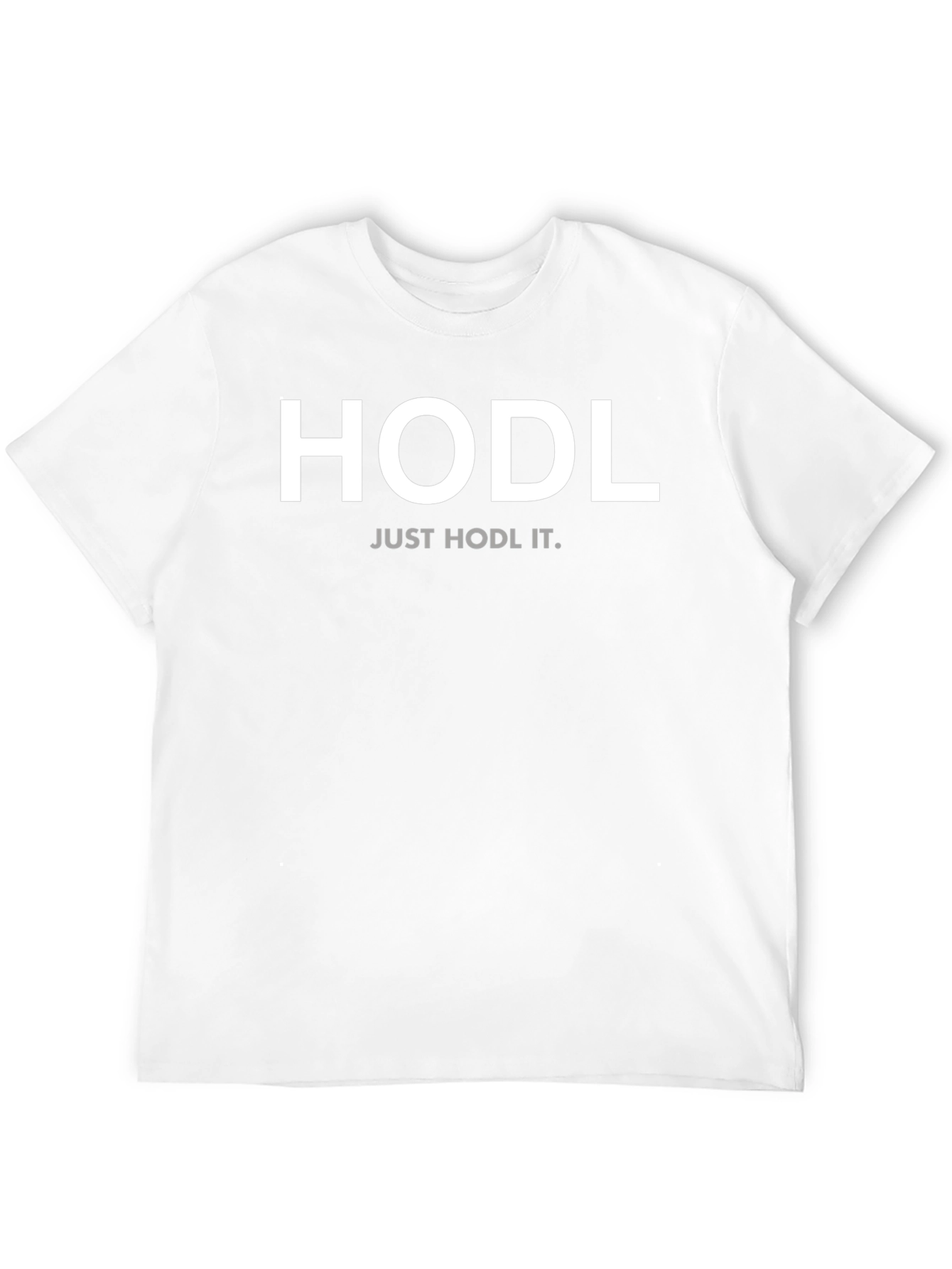 HODL Just HODL It Black Crypto T-Shirt