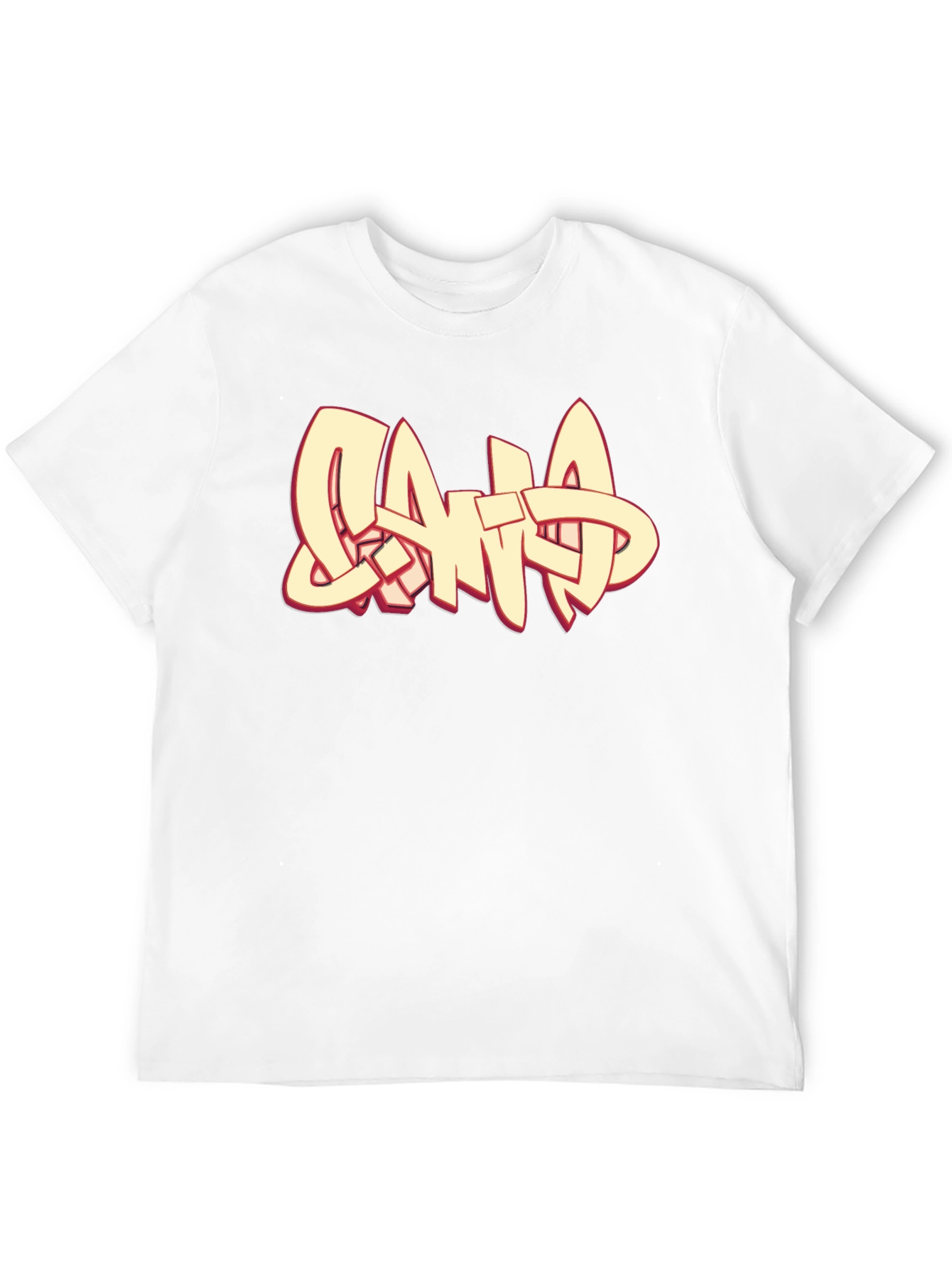 Graphic Print Crew Neck T-Shirt