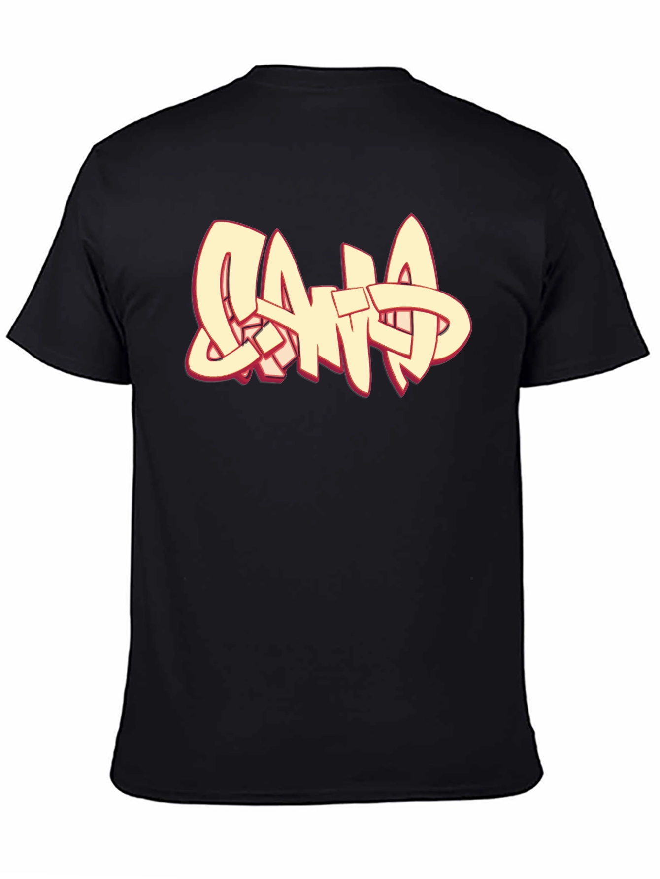 Graphic Print Crew Neck T-Shirt