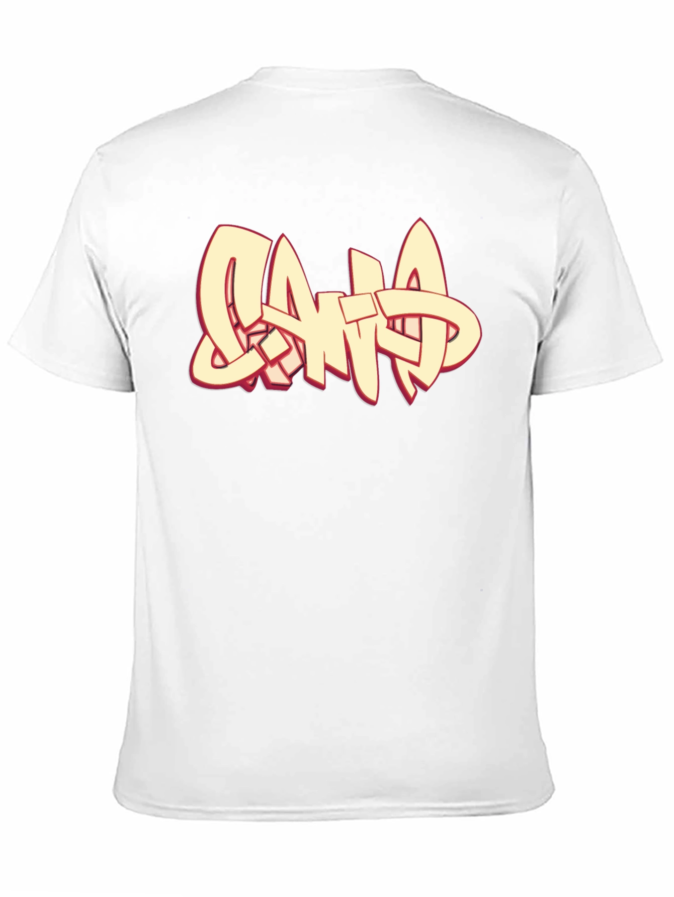 Graphic Print Crew Neck T-Shirt