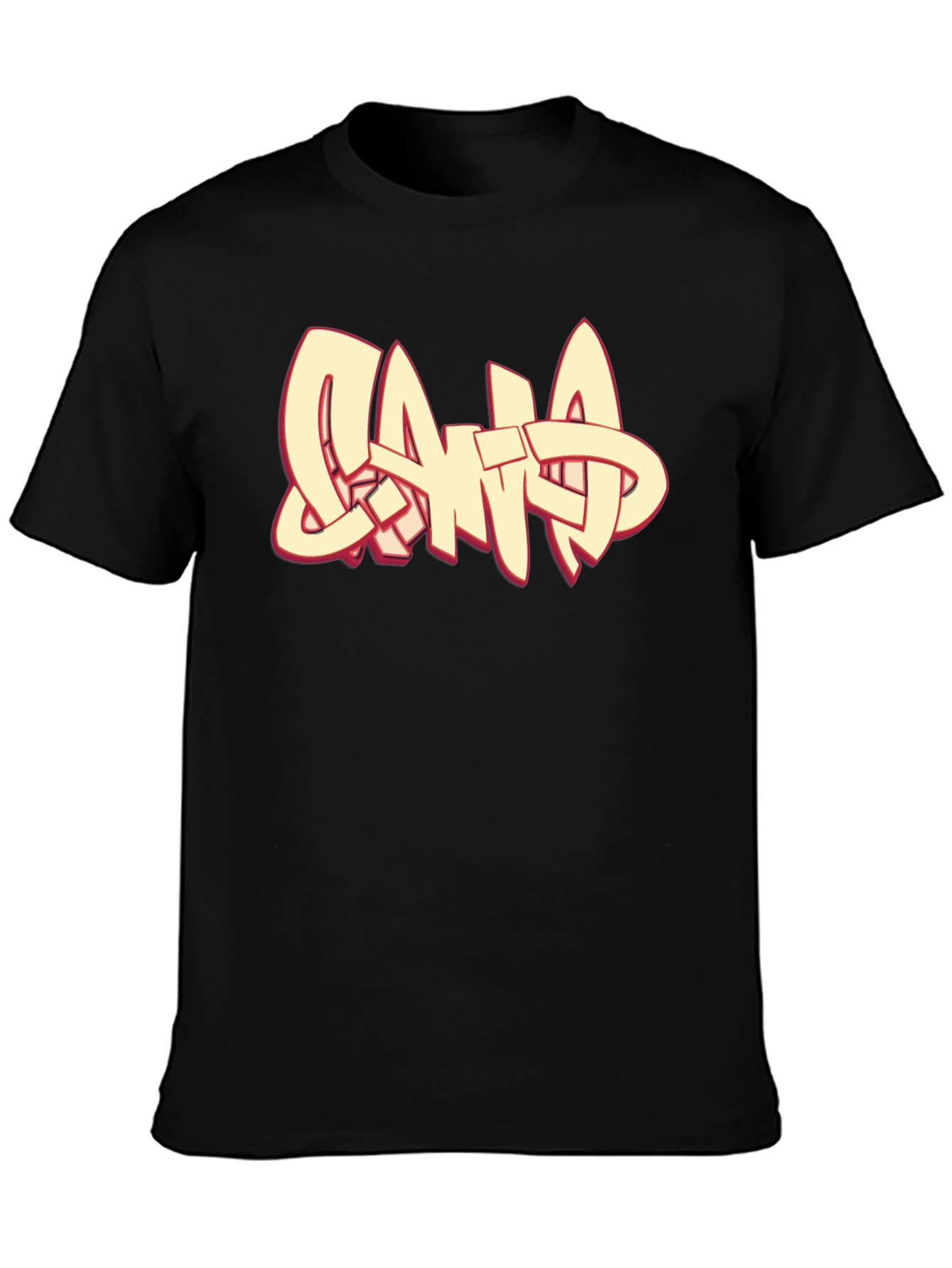 Graphic Print Crew Neck T-Shirt
