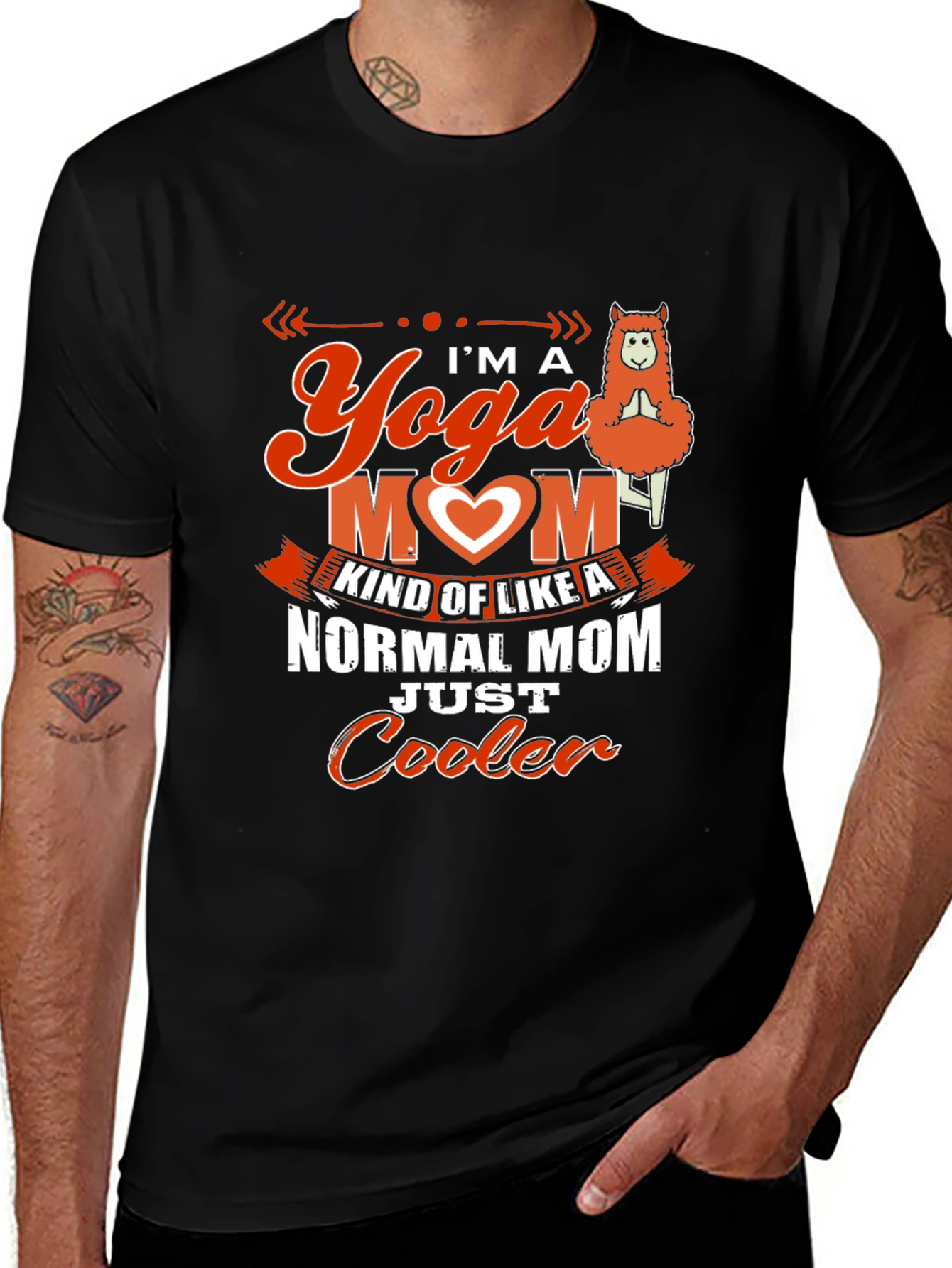 Yoga Mom T-Shirt - Funny & Cool Design