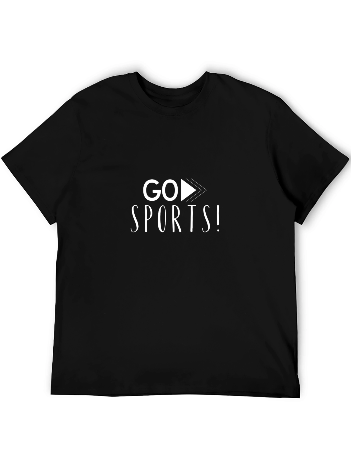 Go Sports Black T-Shirt