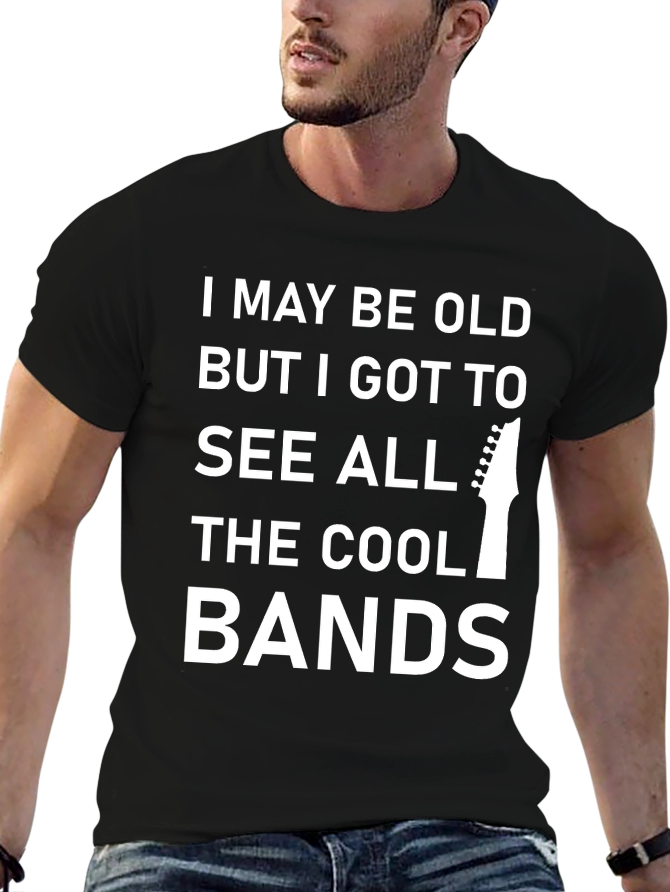 I May Be Old But Cool Bands T-Shirt
