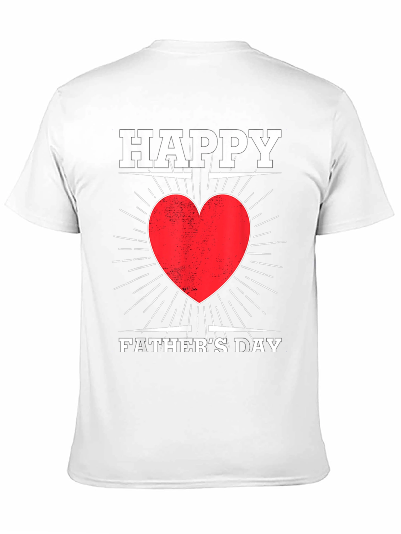 Happy Fathers Day Heart T-Shirt
