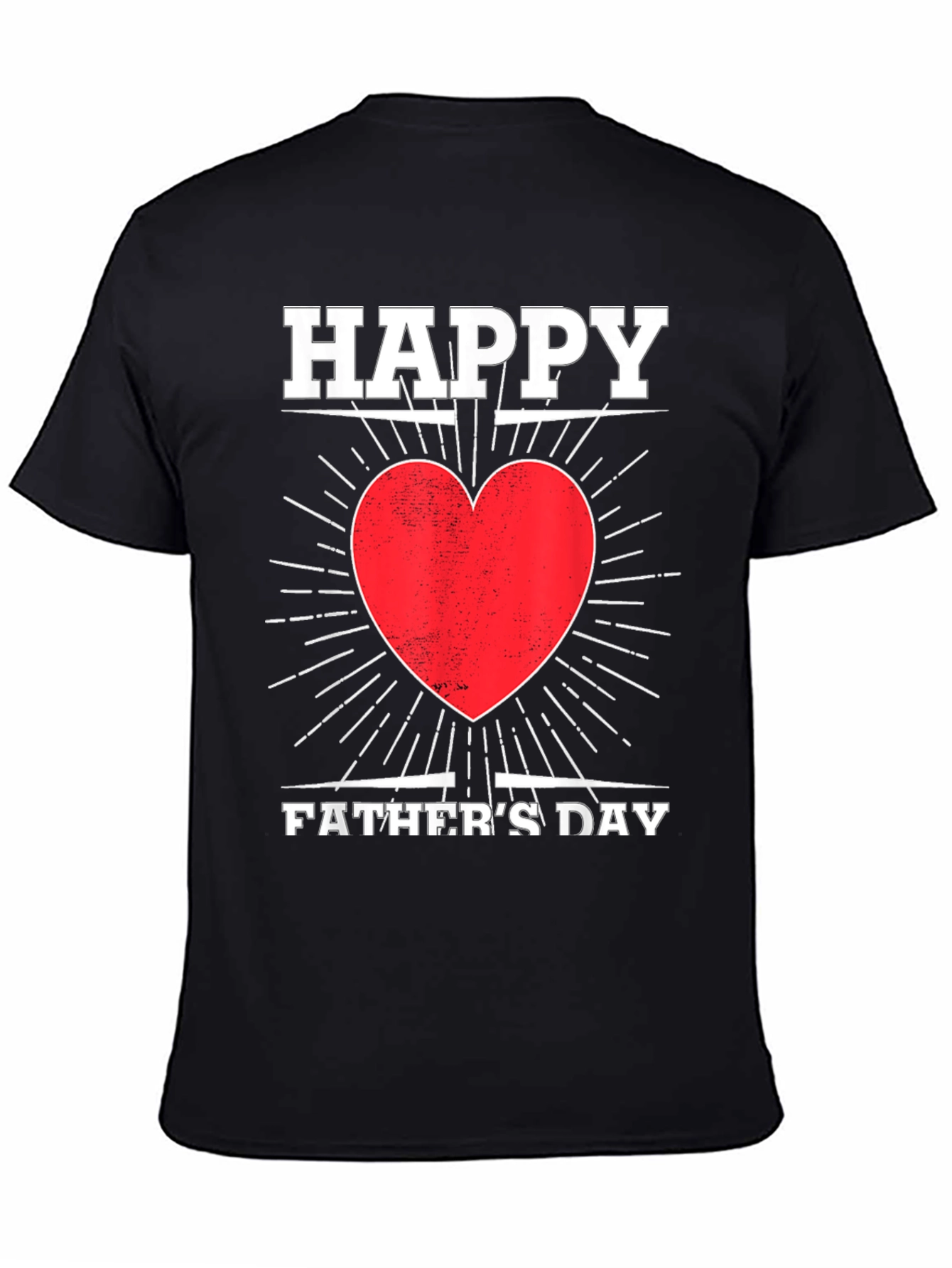 Happy Fathers Day Heart T-Shirt