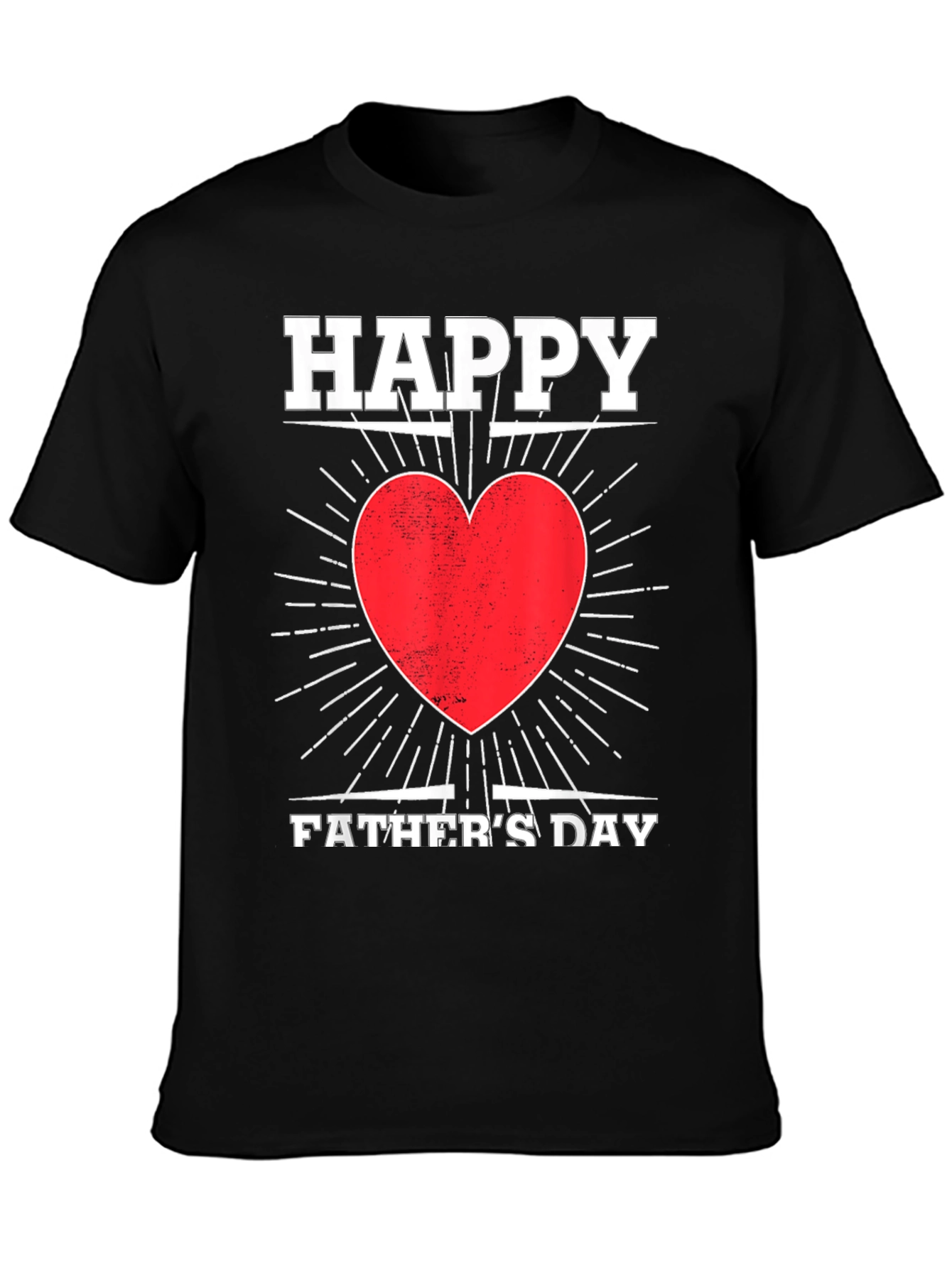 Happy Fathers Day Heart T-Shirt