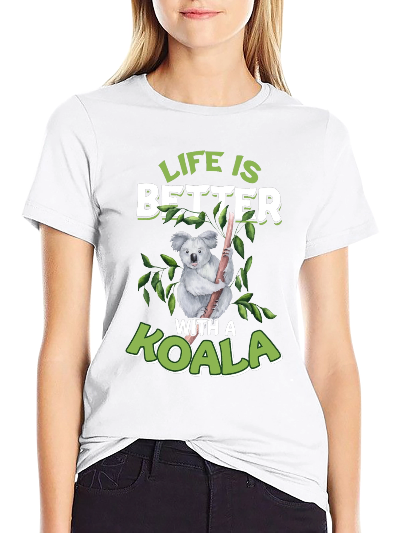Life is Better With a Koala Graphic T-Shirt