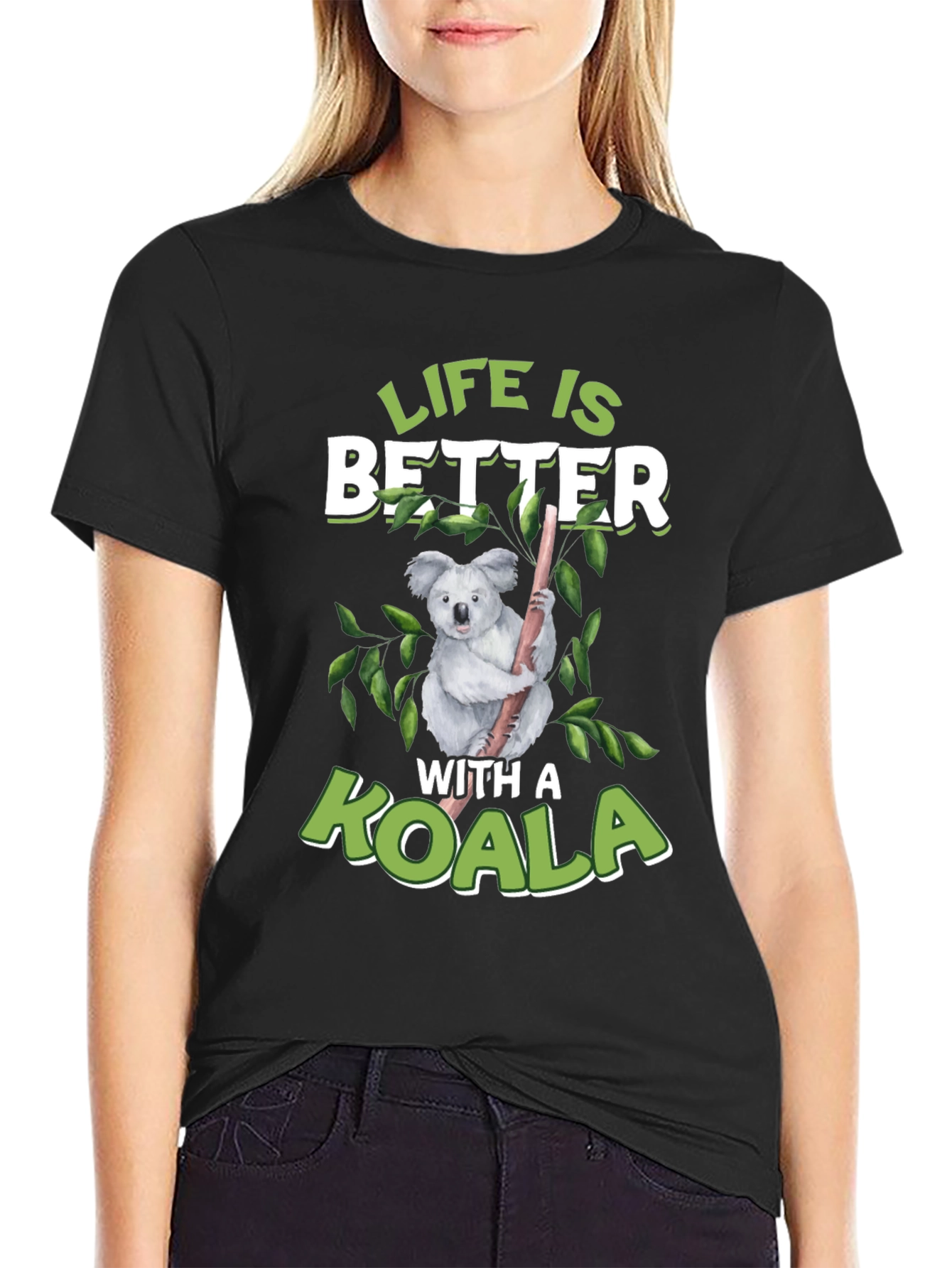 Life is Better With a Koala Graphic T-Shirt