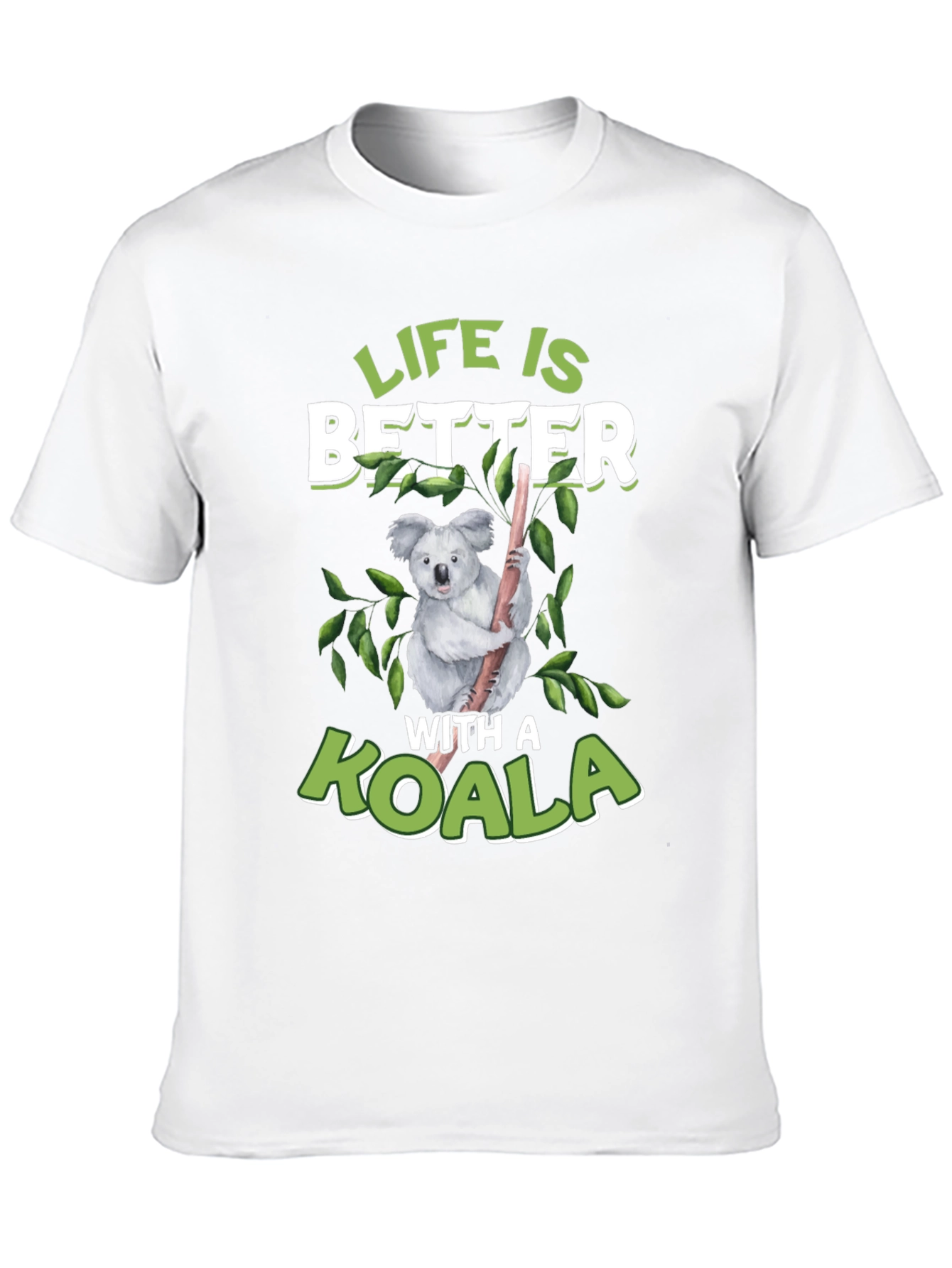 Life is Better With a Koala Graphic T-Shirt