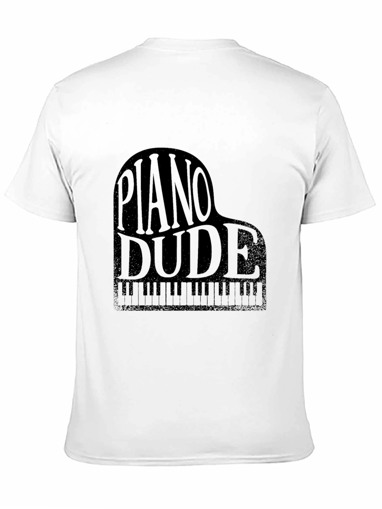 Piano Dude Graphic T-Shirt - Musician Tee