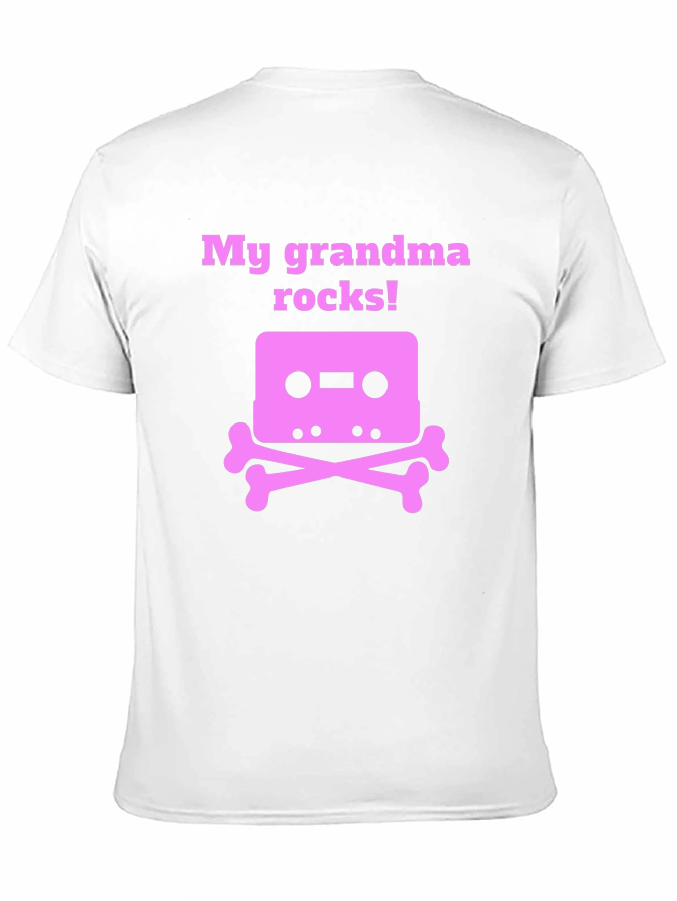 My Grandma Rocks! Cassette Tape T-Shirt