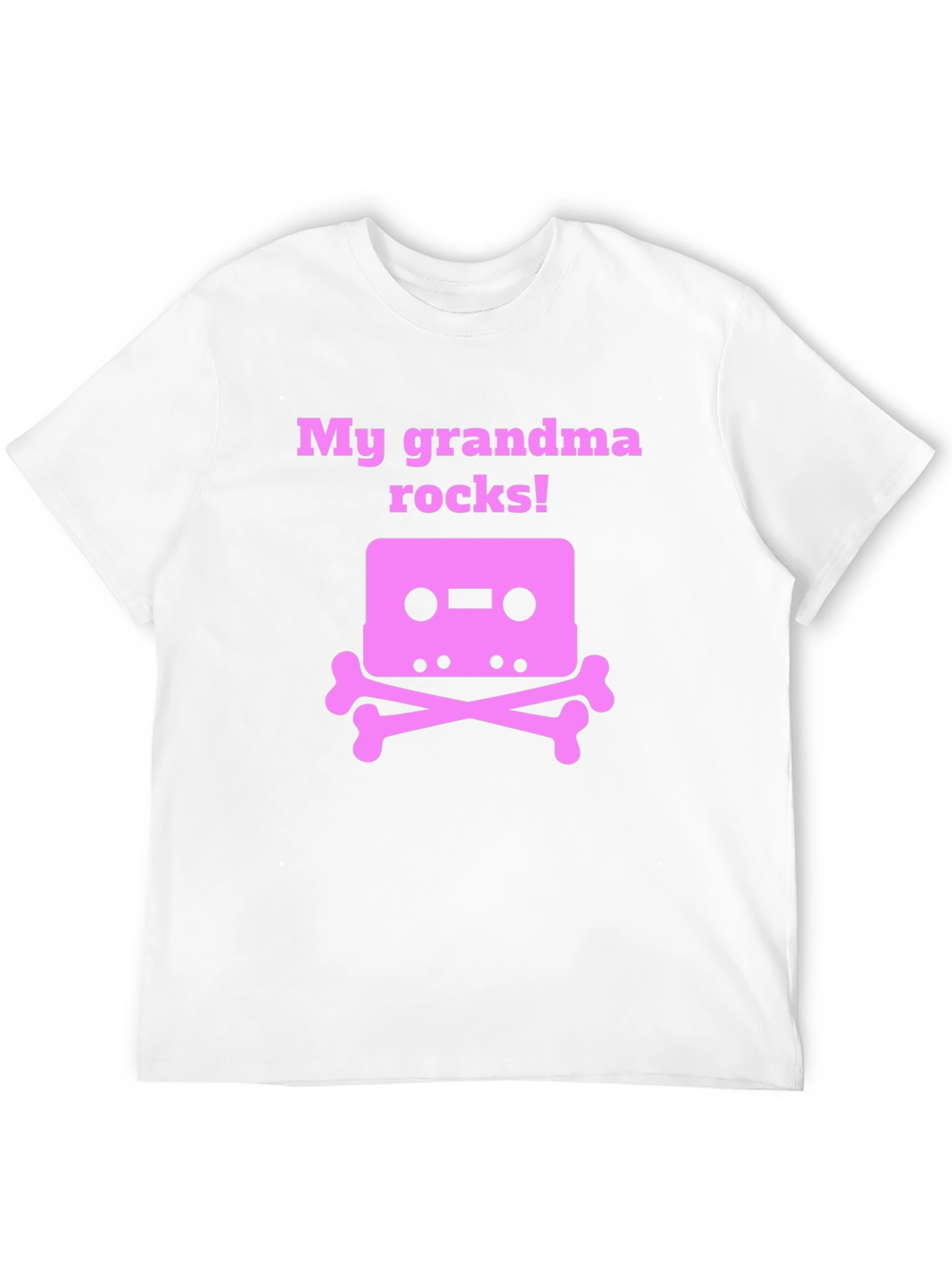 My Grandma Rocks! Cassette Tape T-Shirt