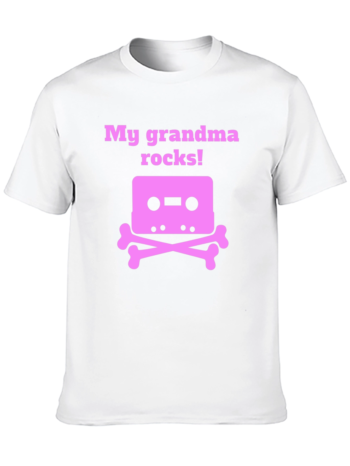 My Grandma Rocks! Cassette Tape T-Shirt