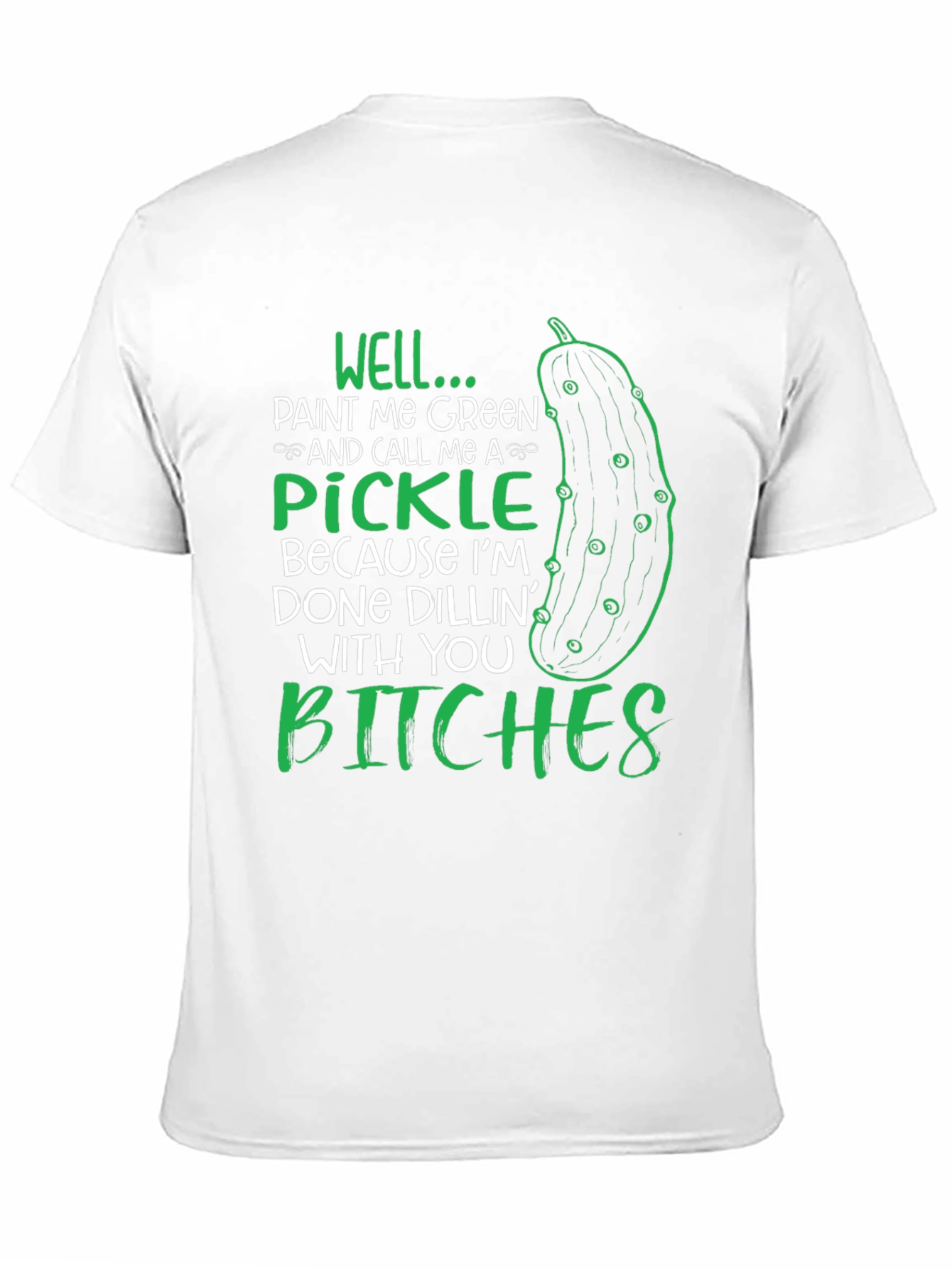 Funny Pickle Graphic T-Shirt