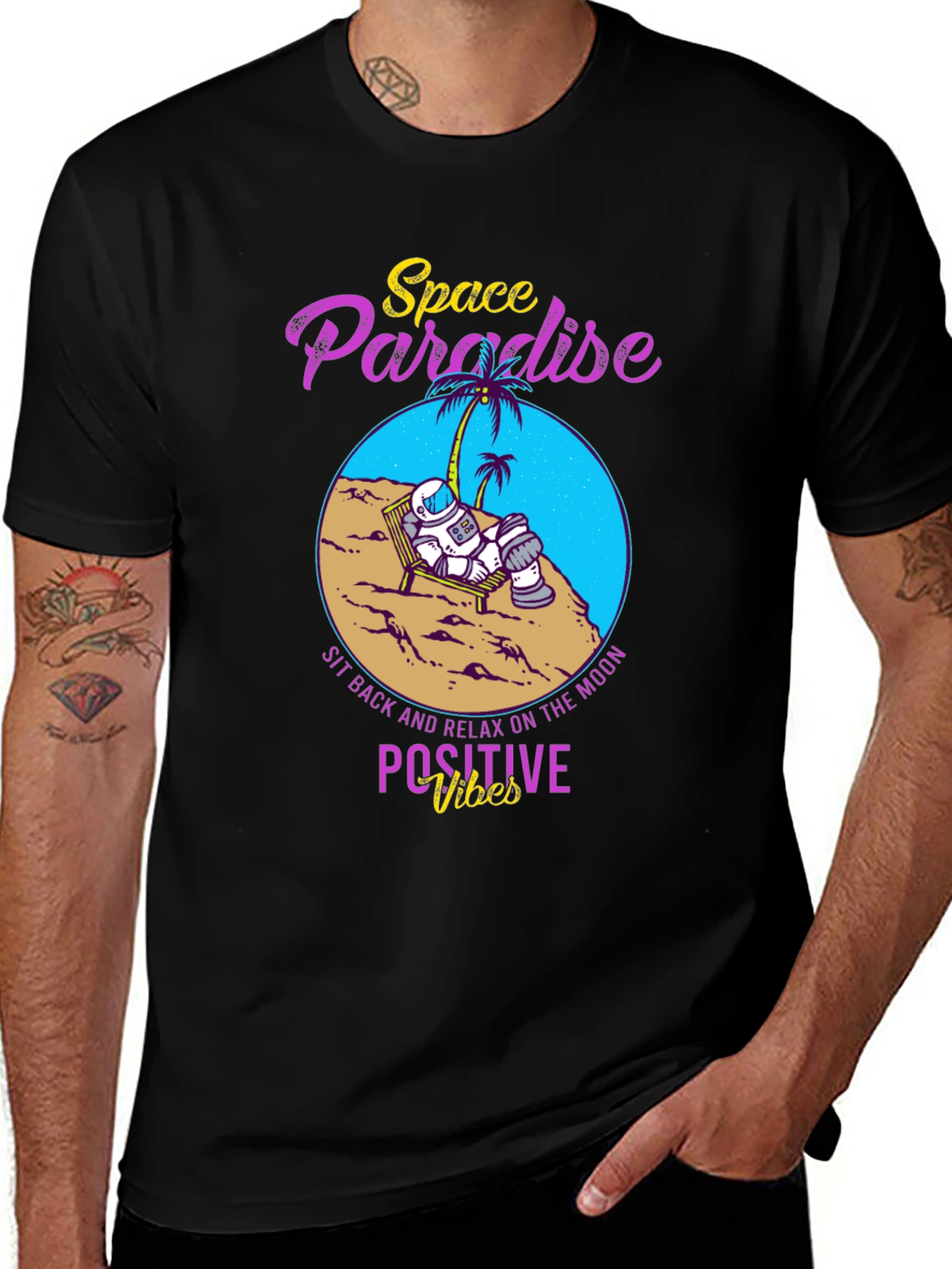Space Paradise Graphic T-Shirt