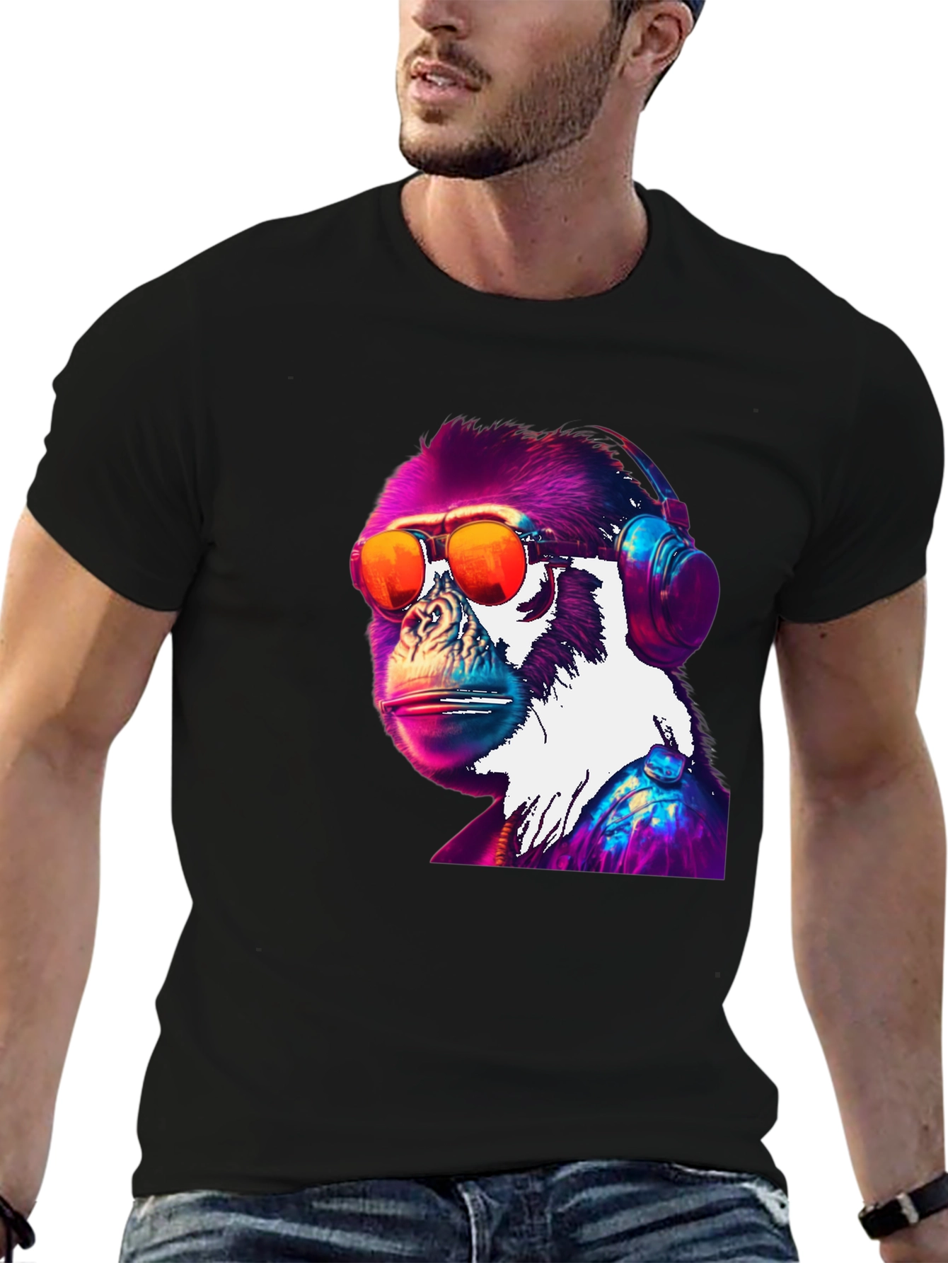 Cool Monkey Graphic Tee - DJ Ape