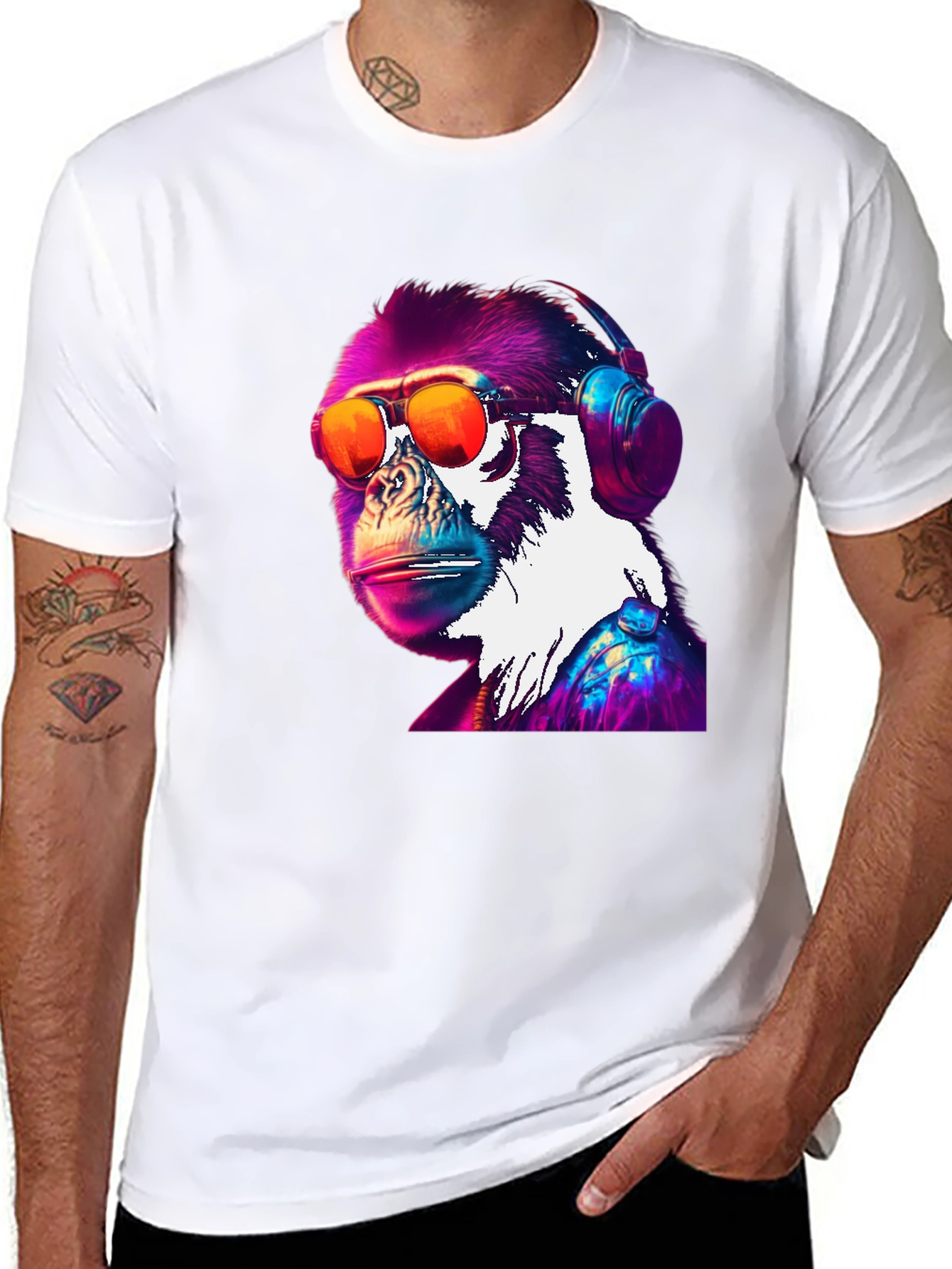 Cool Monkey Graphic Tee - DJ Ape