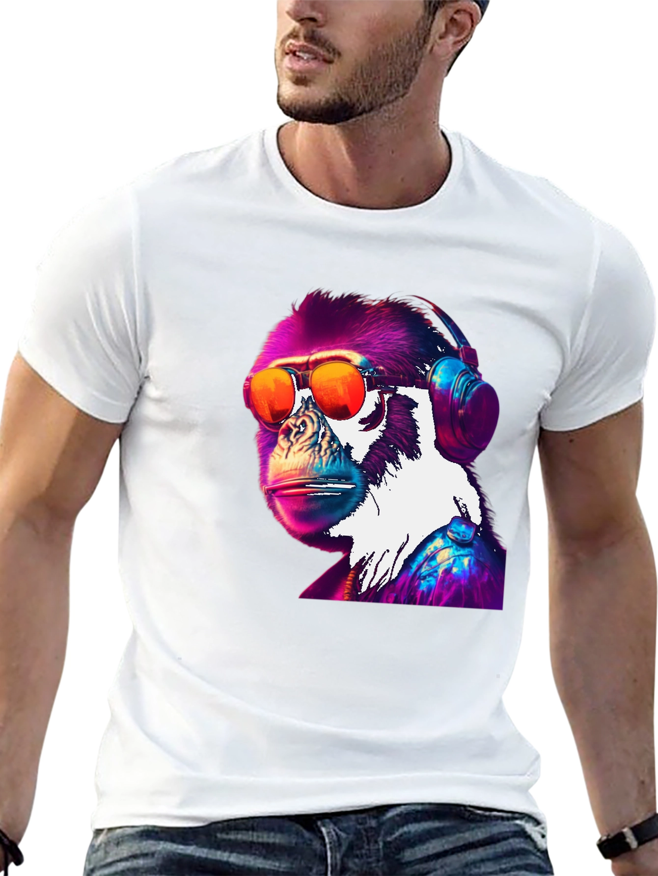Cool Monkey Graphic Tee - DJ Ape