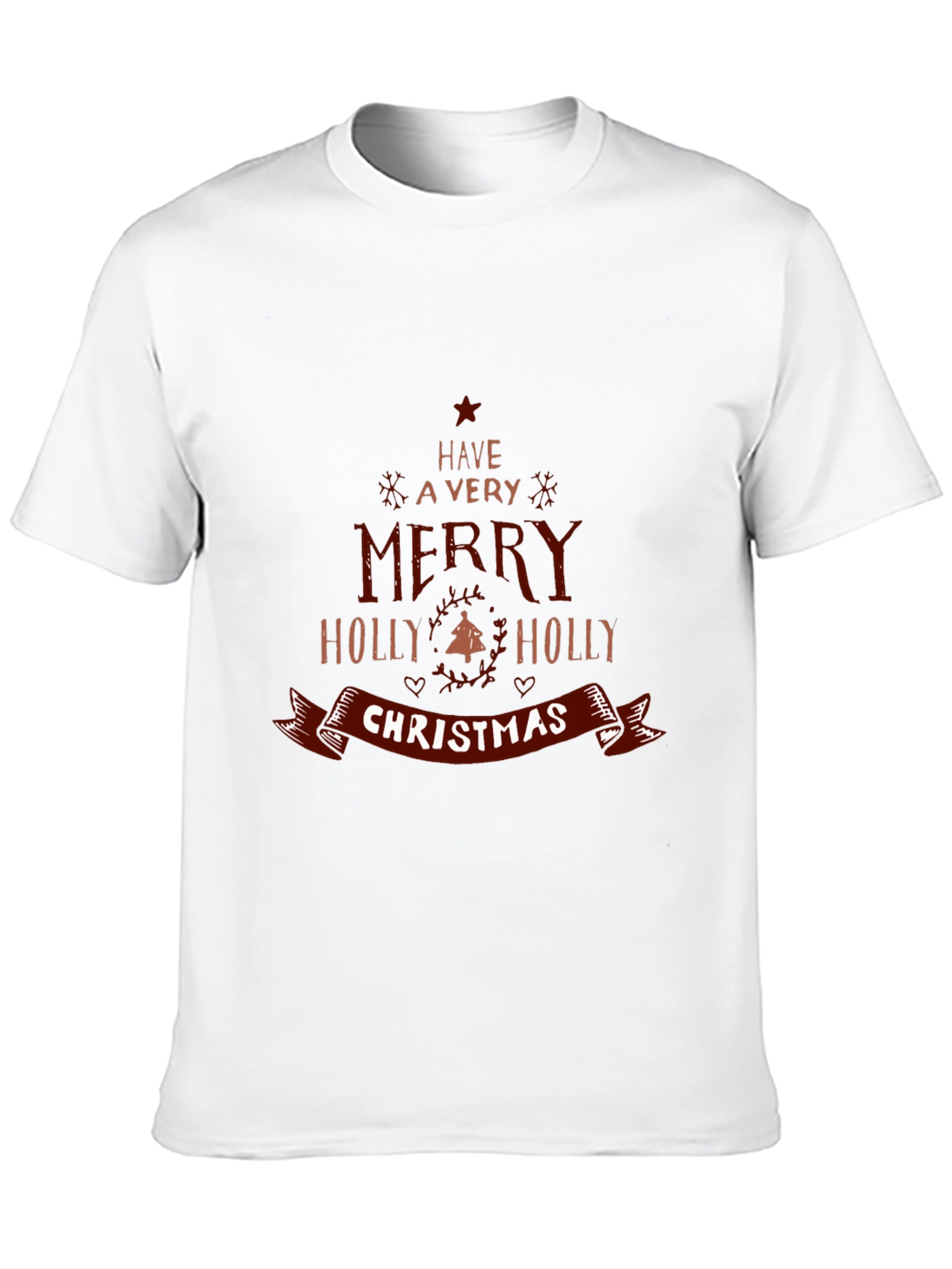 Merry Christmas Graphic Tee - Holiday Cheer T-Shirt