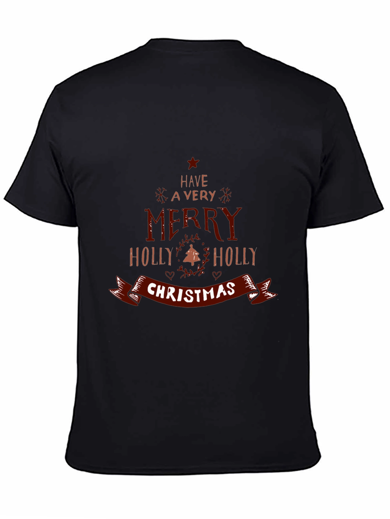 Merry Christmas Graphic Tee - Holiday Cheer T-Shirt