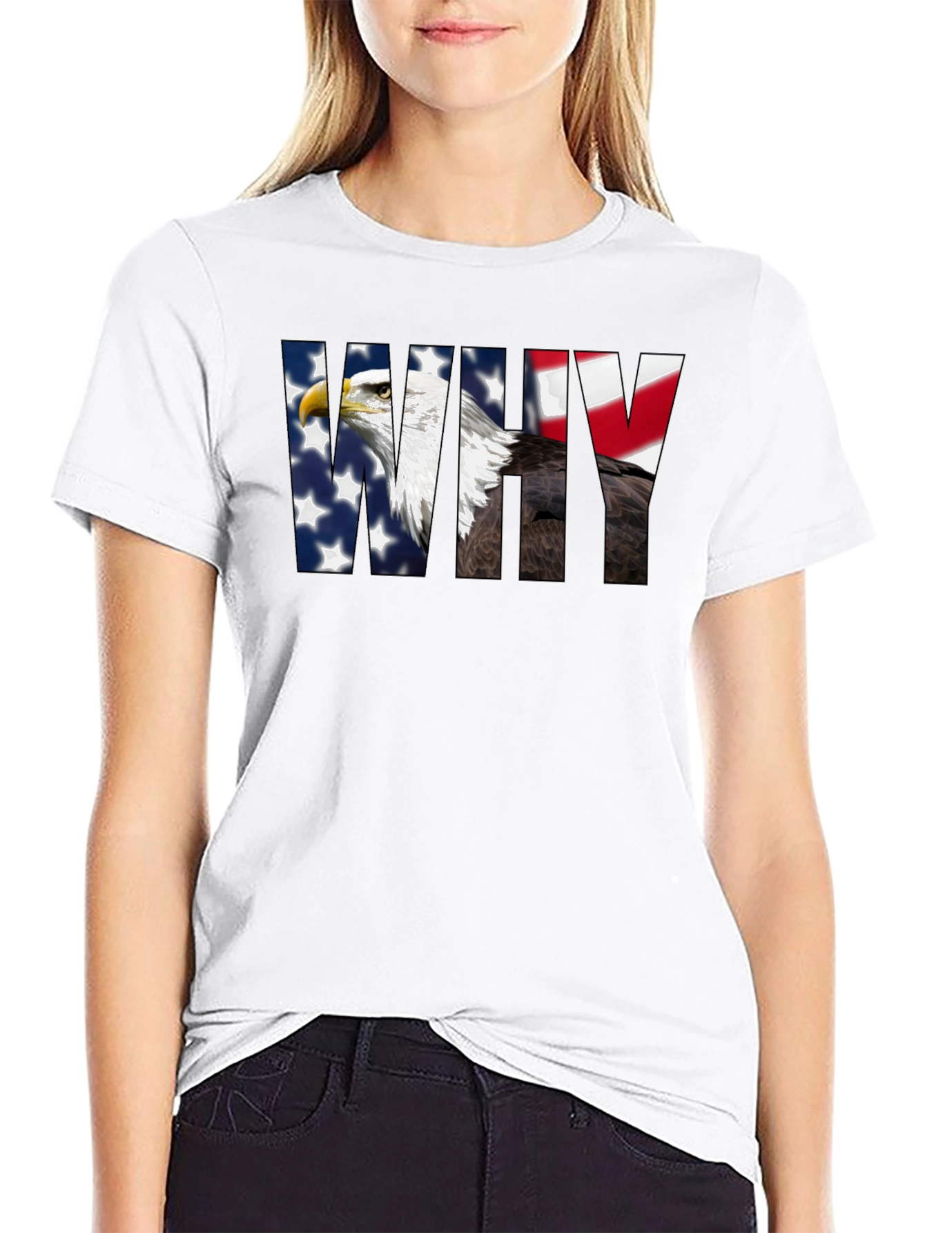 American Eagle Flag Graphic T-Shirt